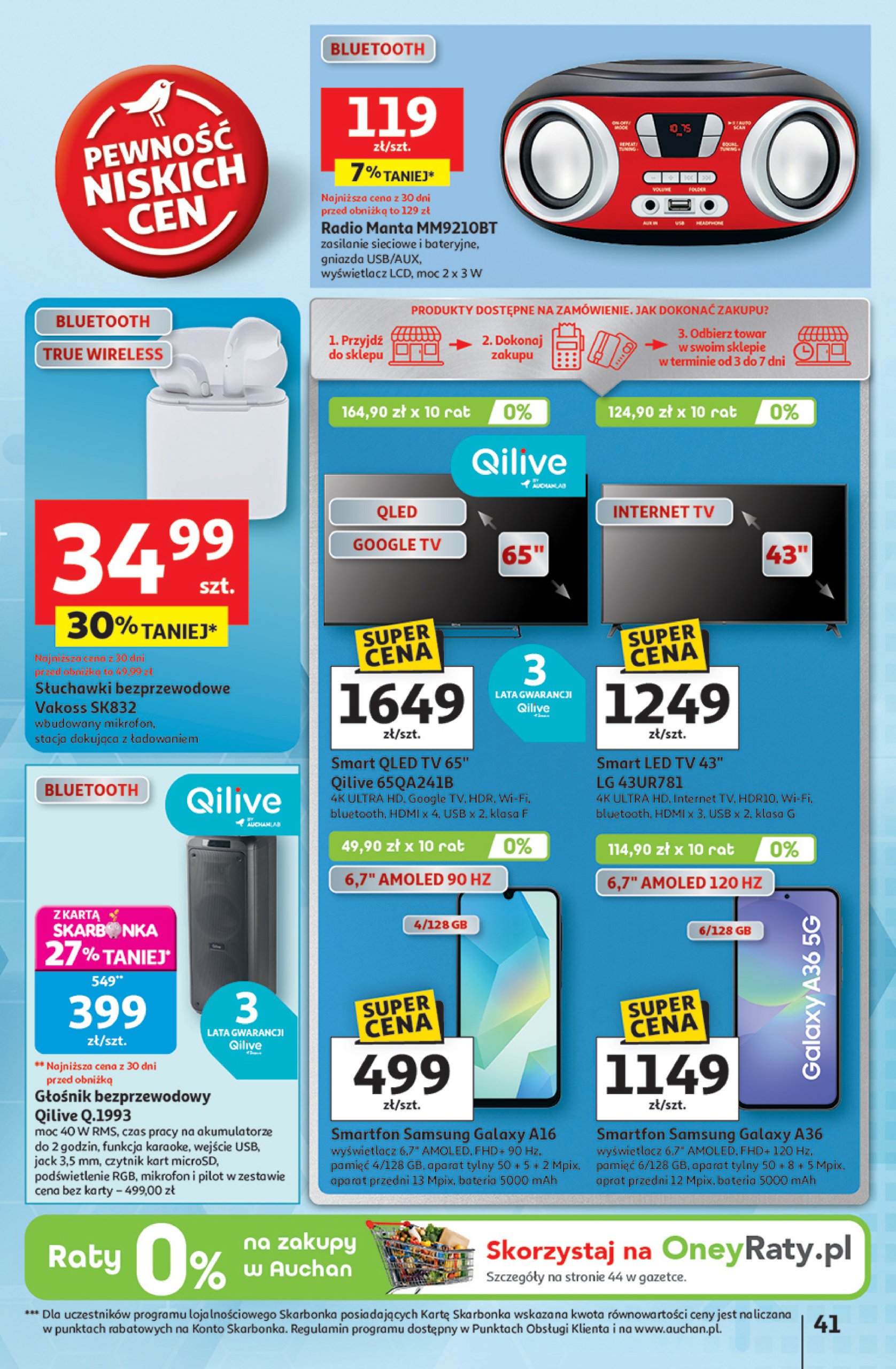 auchan - Gazetka Hipermarket Auchan ważna od 31.07. - 06.08. - page: 41