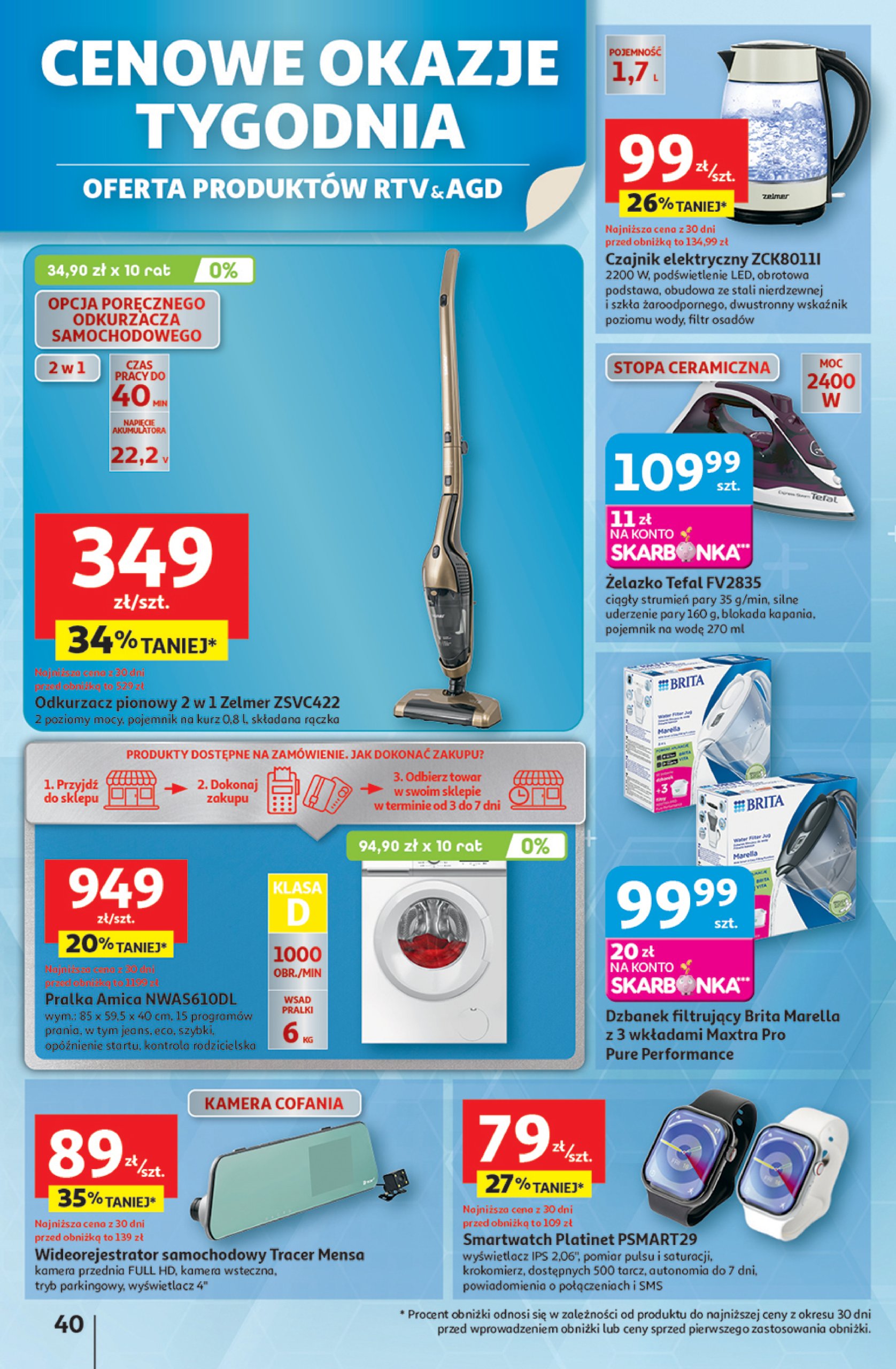 auchan - Gazetka Hipermarket Auchan ważna od 31.07. - 06.08. - page: 40