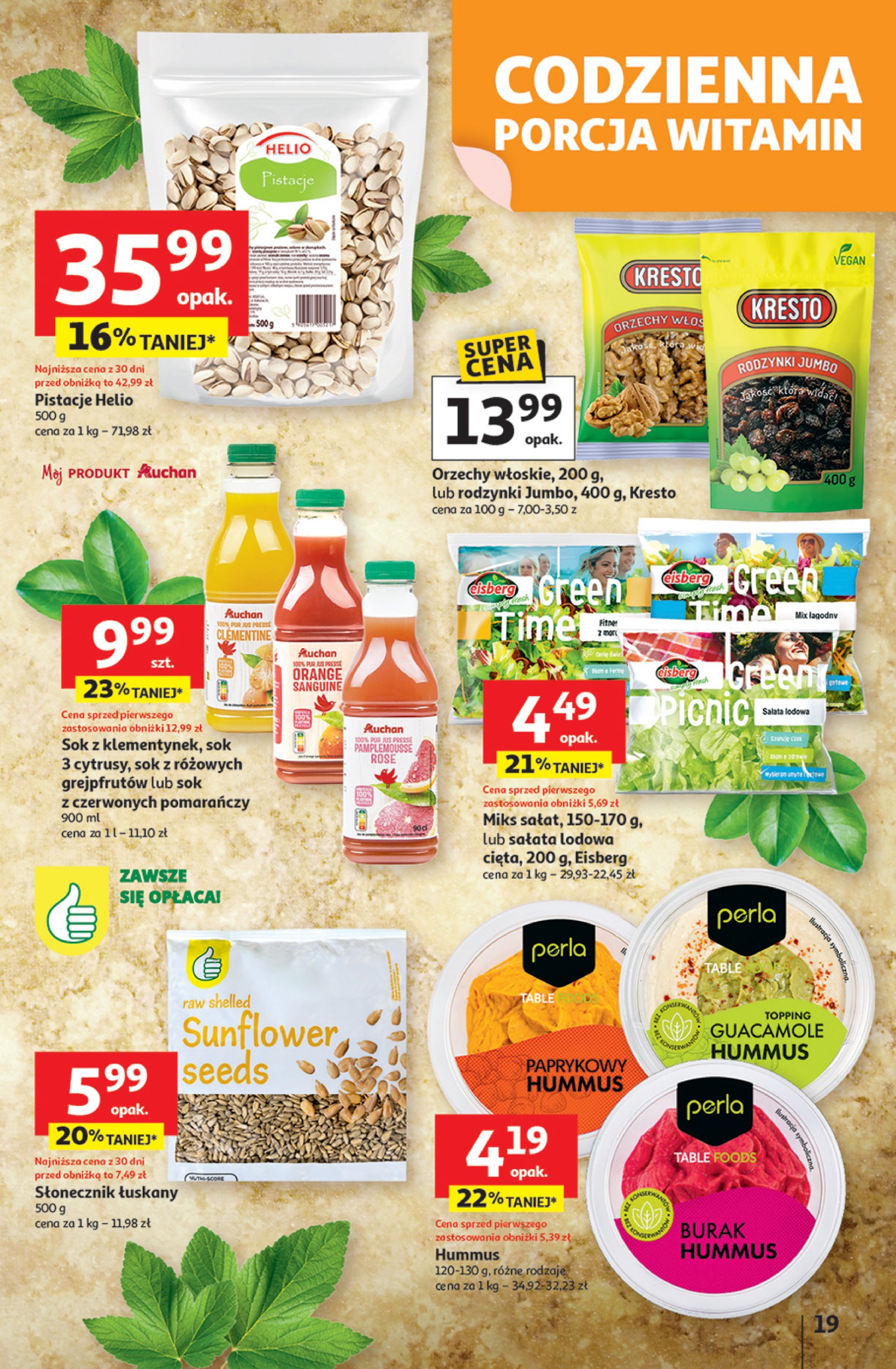 auchan - Gazetka Hipermarket Auchan ważna od 31.07. - 06.08. - page: 19