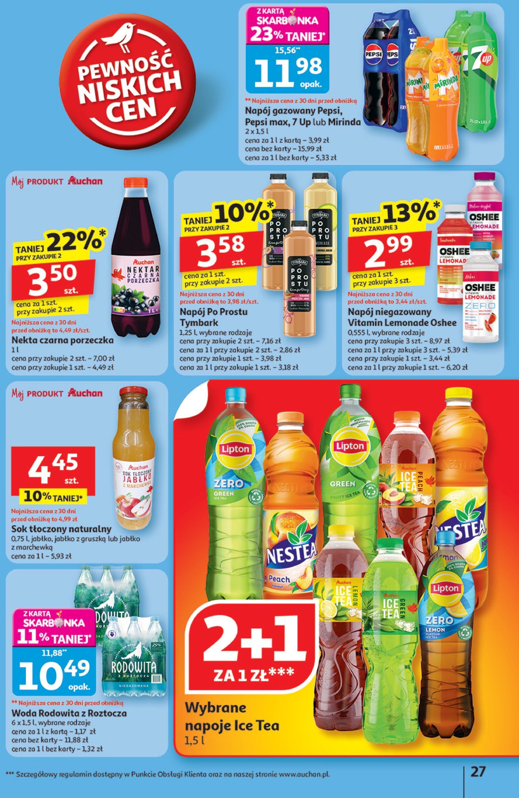 auchan - Gazetka Hipermarket Auchan ważna od 31.07. - 06.08. - page: 27