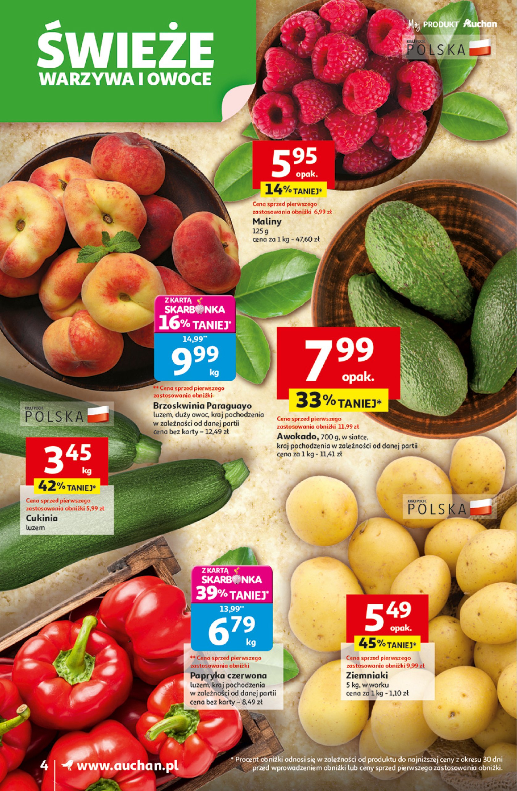 auchan - Gazetka Supermarket Auchan ważna od 31.07. - 06.08. - page: 4