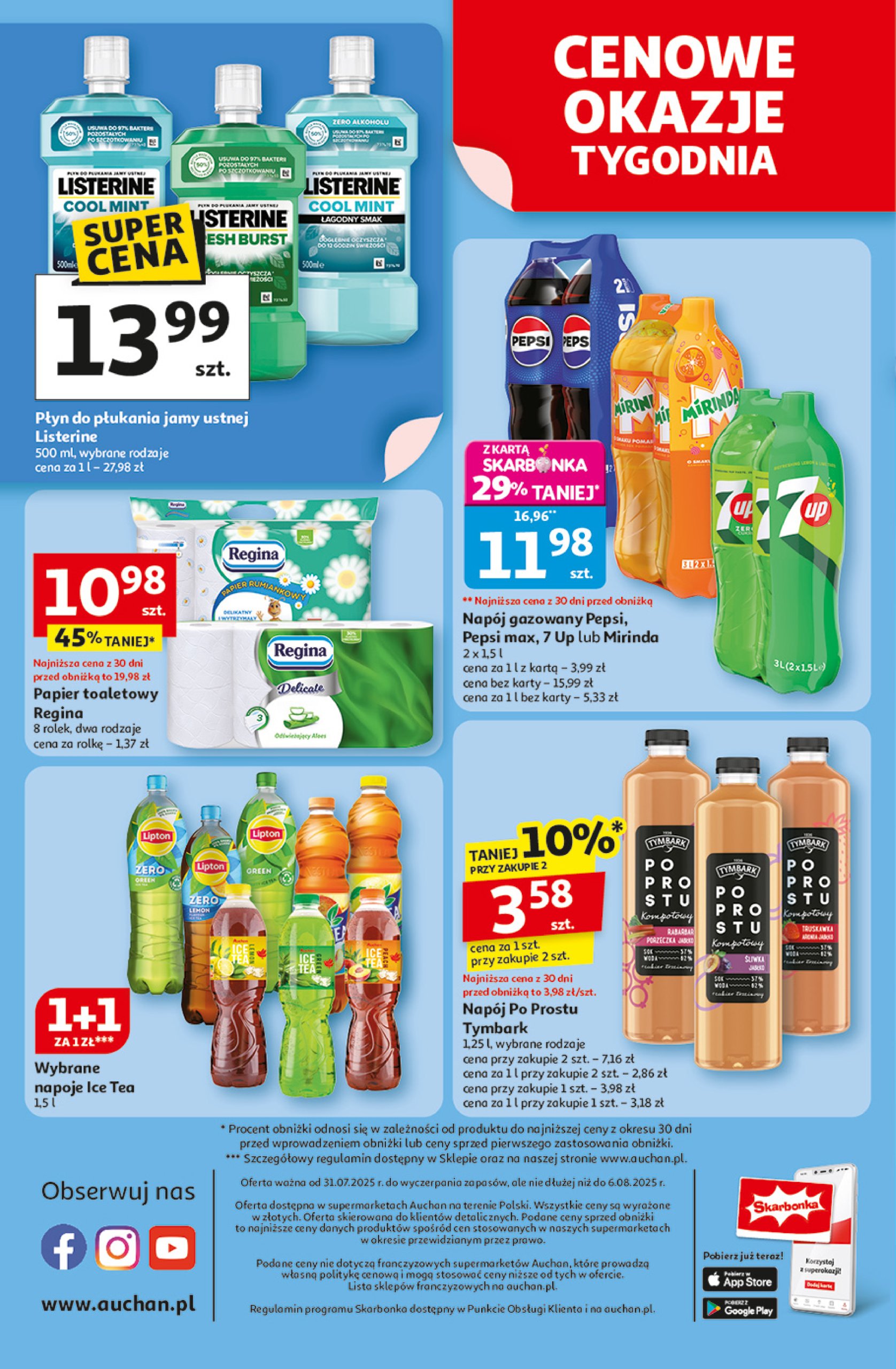 auchan - Gazetka Supermarket Auchan ważna od 31.07. - 06.08. - page: 8