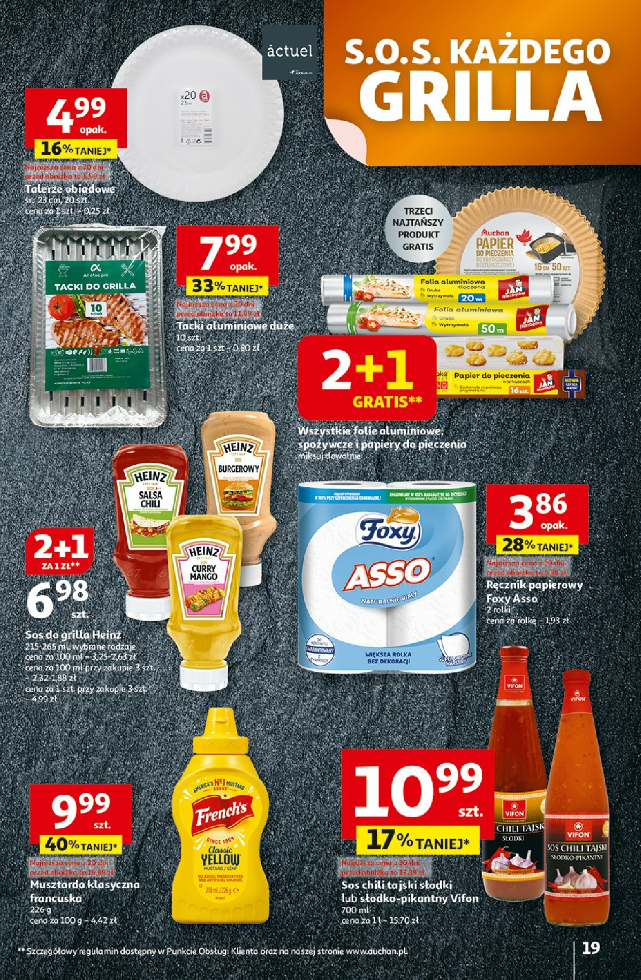 auchan - Gazetka Hipermarket Auchan - ważna od 07.08. do 13.08. - page: 19