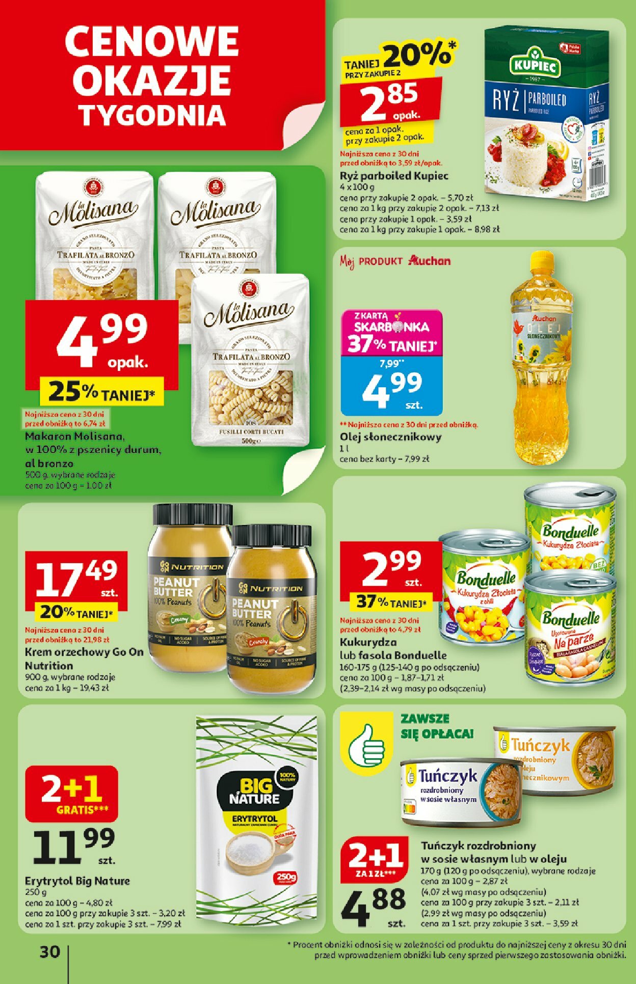 auchan - Gazetka Hipermarket Auchan - ważna od 07.08. do 13.08. - page: 30