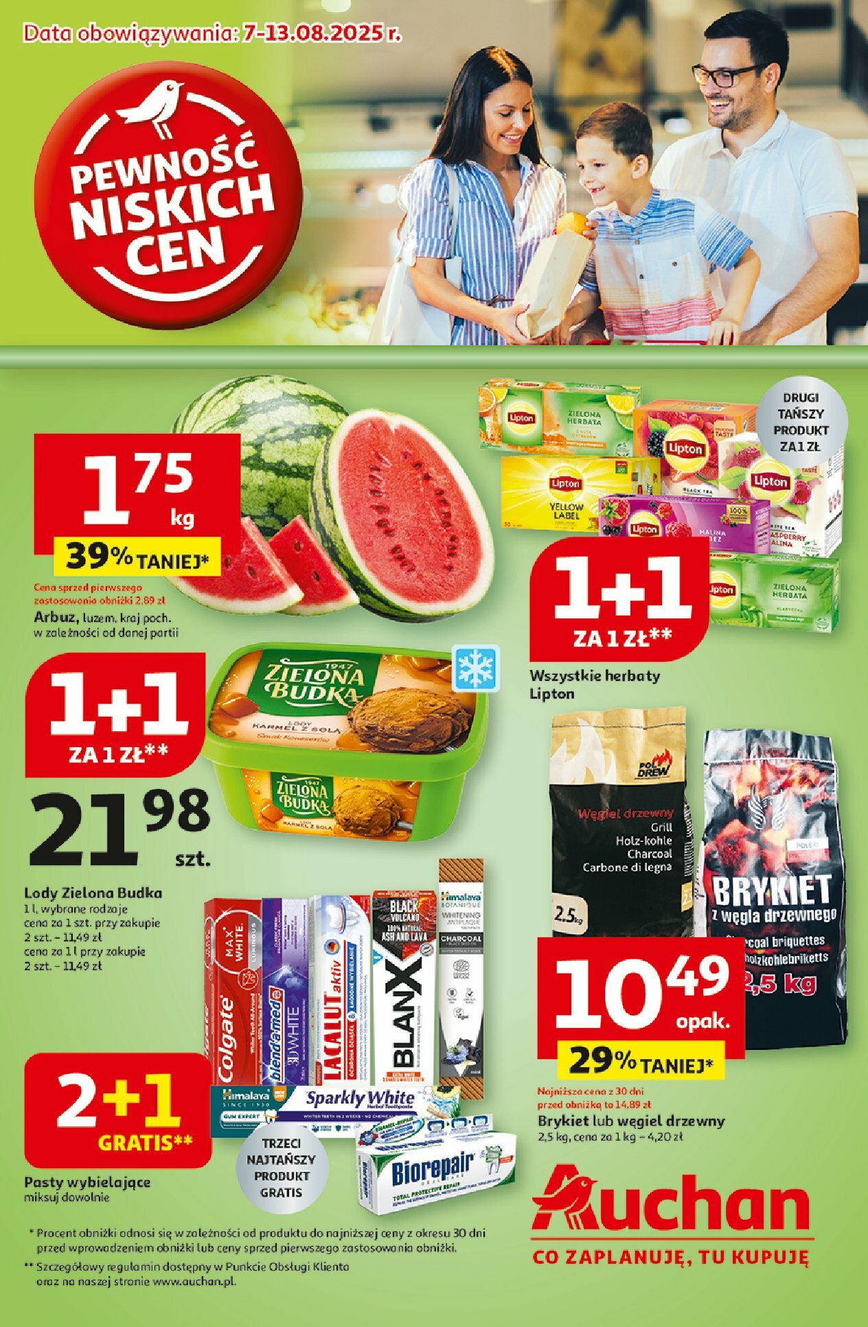 auchan - Gazetka Hipermarket Auchan - ważna od 07.08. do 13.08.