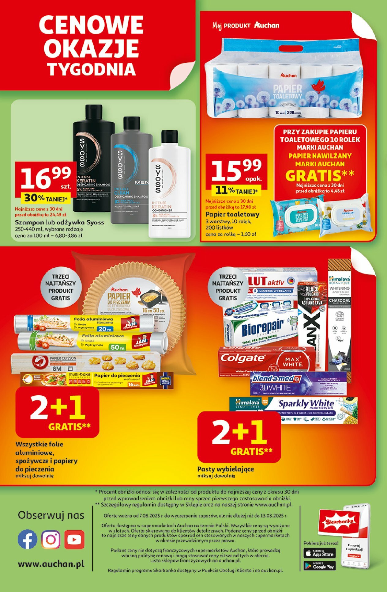 auchan - Gazetka Supermarket Auchan - ważna od 07.08. do 13.08. - page: 8