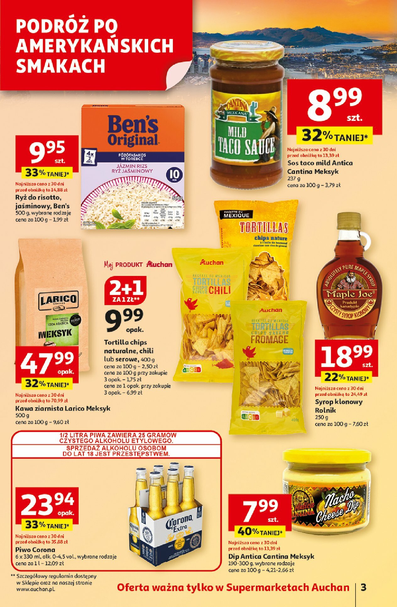 auchan - Gazetka Supermarket Auchan - ważna od 07.08. do 13.08. - page: 3