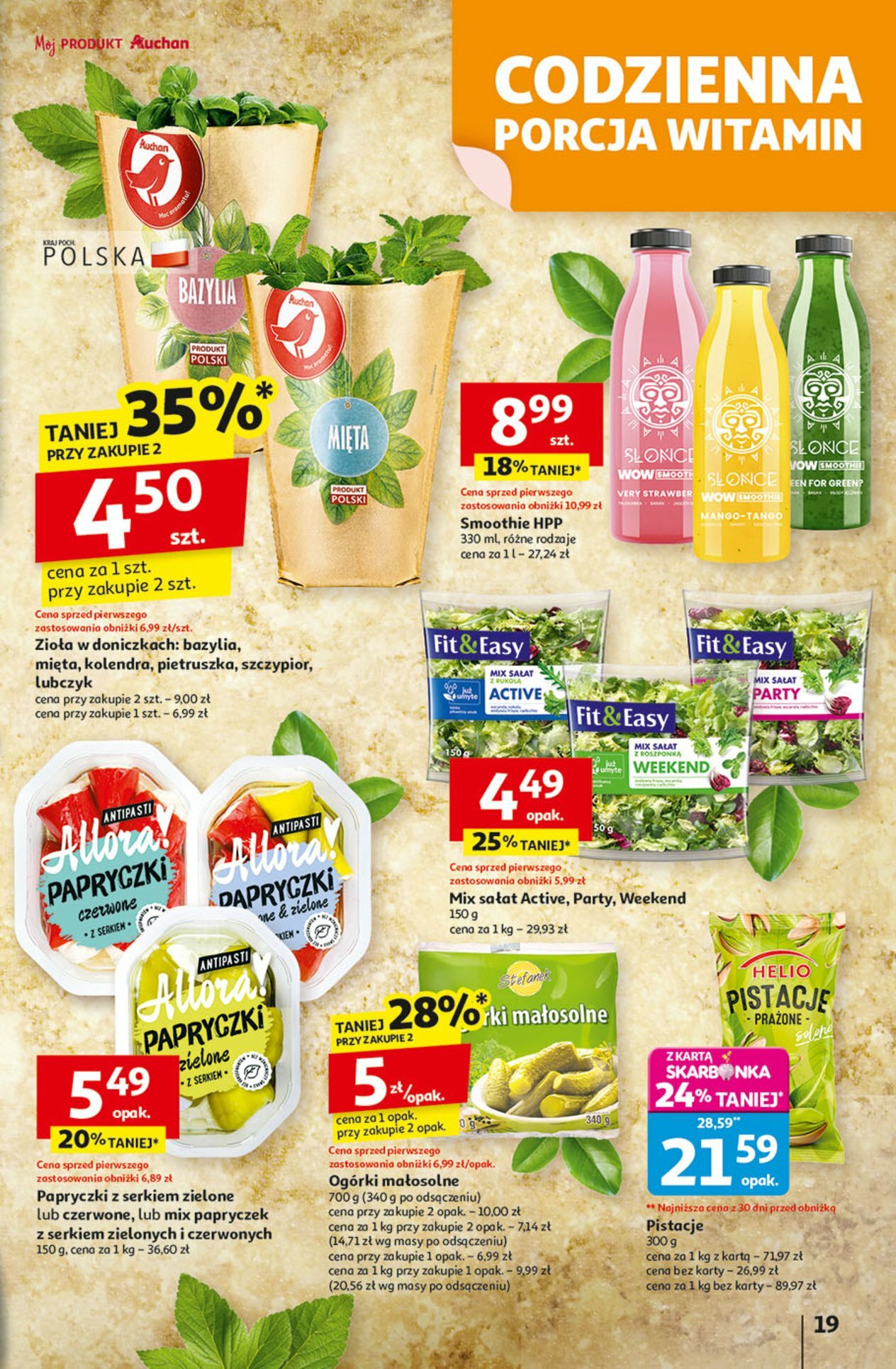 auchan - Gazetka Hipermarket Auchan - ważna od 14.08. do 20.08. - page: 19