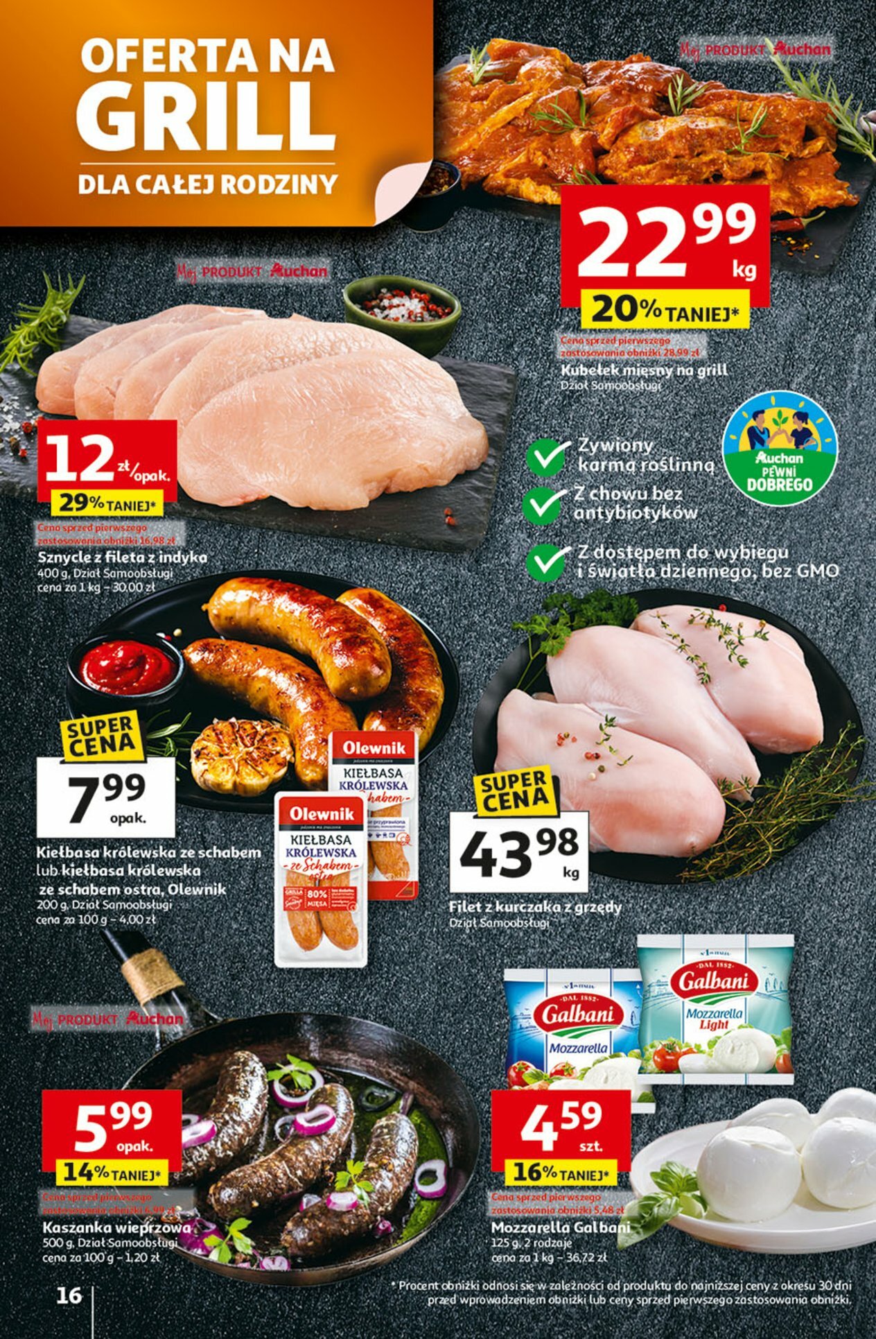auchan - Gazetka Hipermarket Auchan - ważna od 14.08. do 20.08. - page: 16