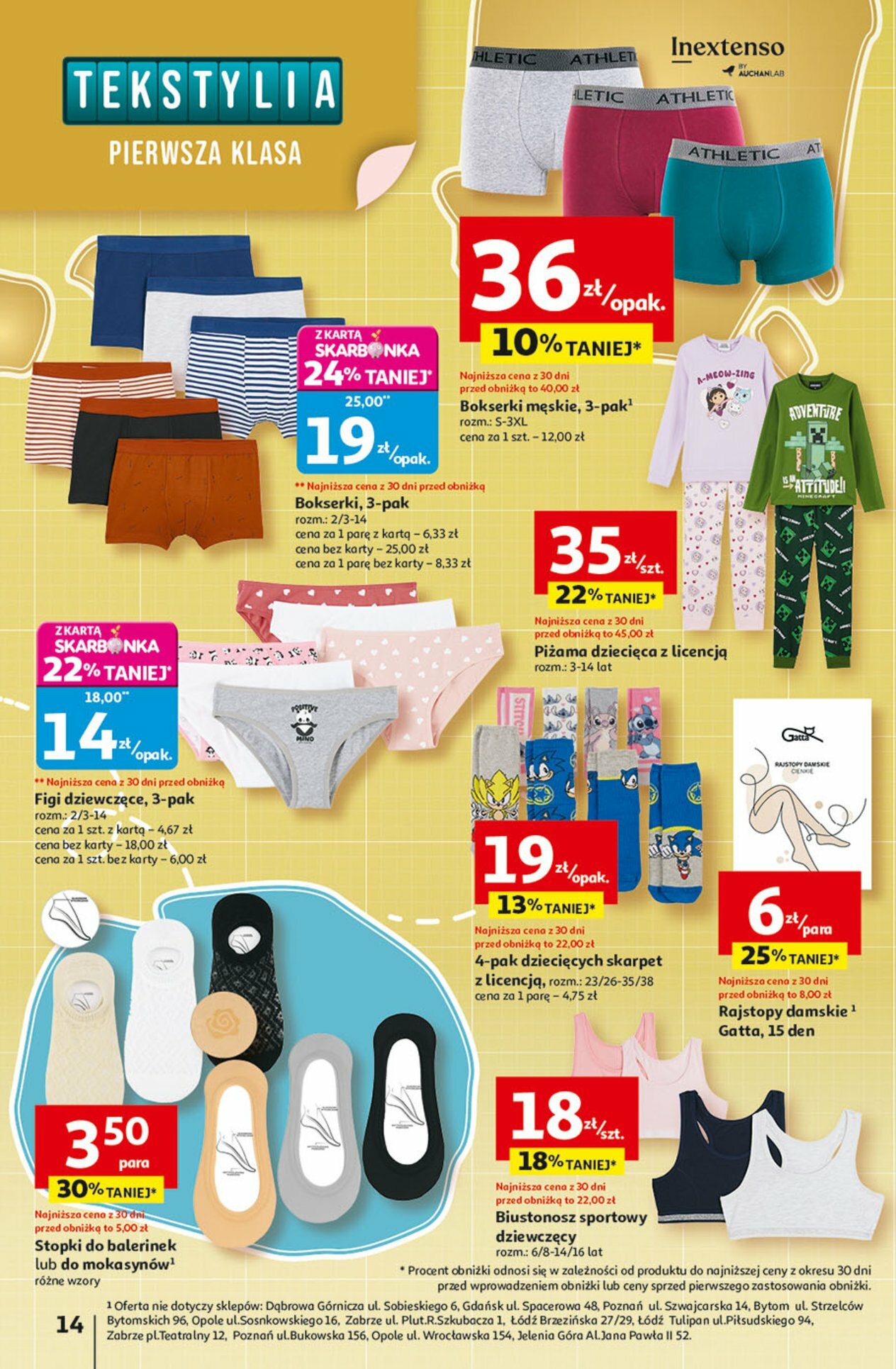auchan - Gazetka Hipermarket Auchan - ważna od 14.08. do 20.08. - page: 14