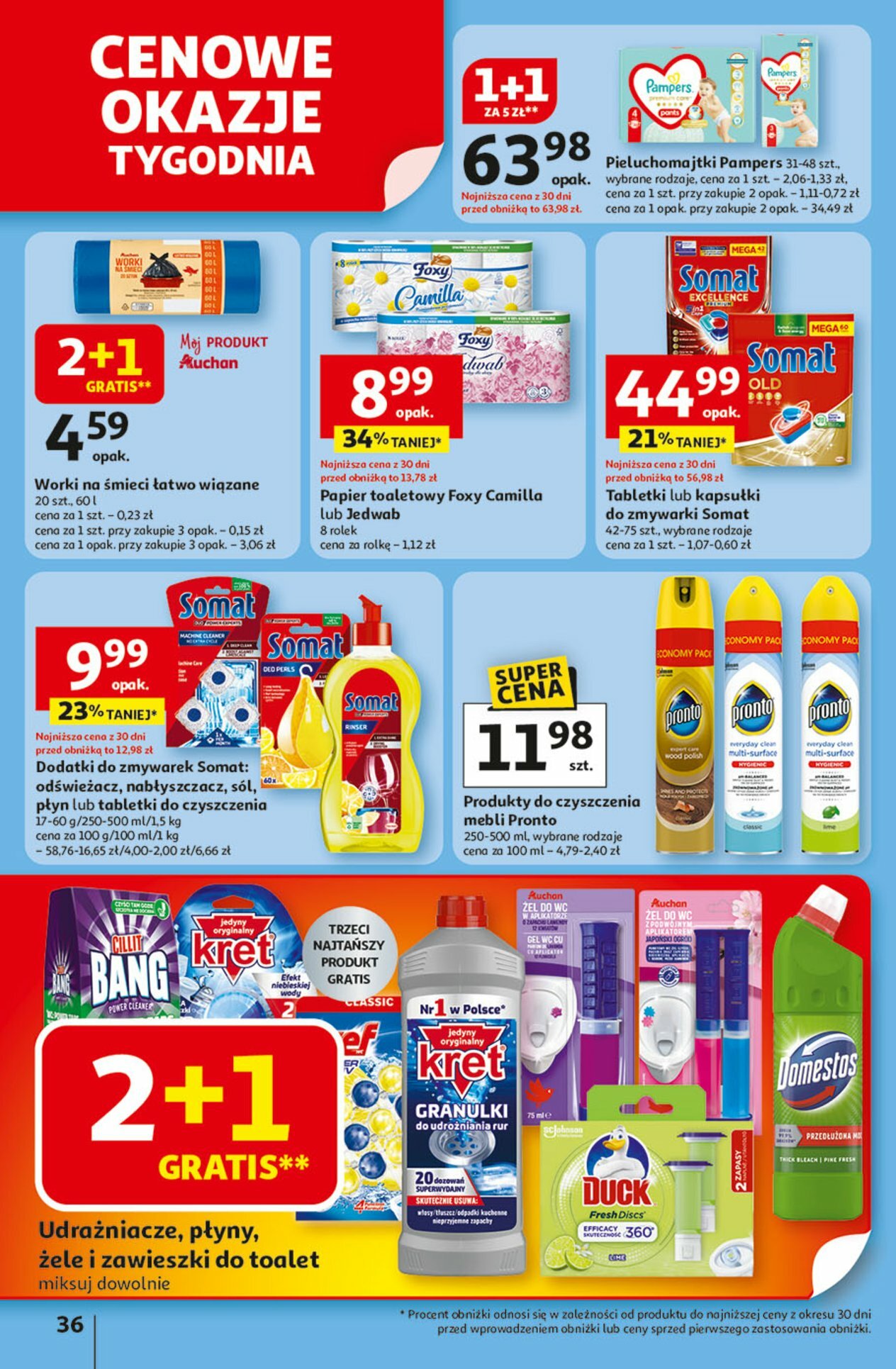 auchan - Gazetka Hipermarket Auchan - ważna od 14.08. do 20.08. - page: 36