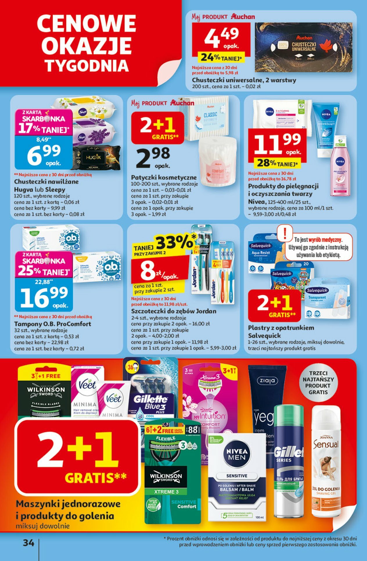 auchan - Gazetka Hipermarket Auchan - ważna od 14.08. do 20.08. - page: 34