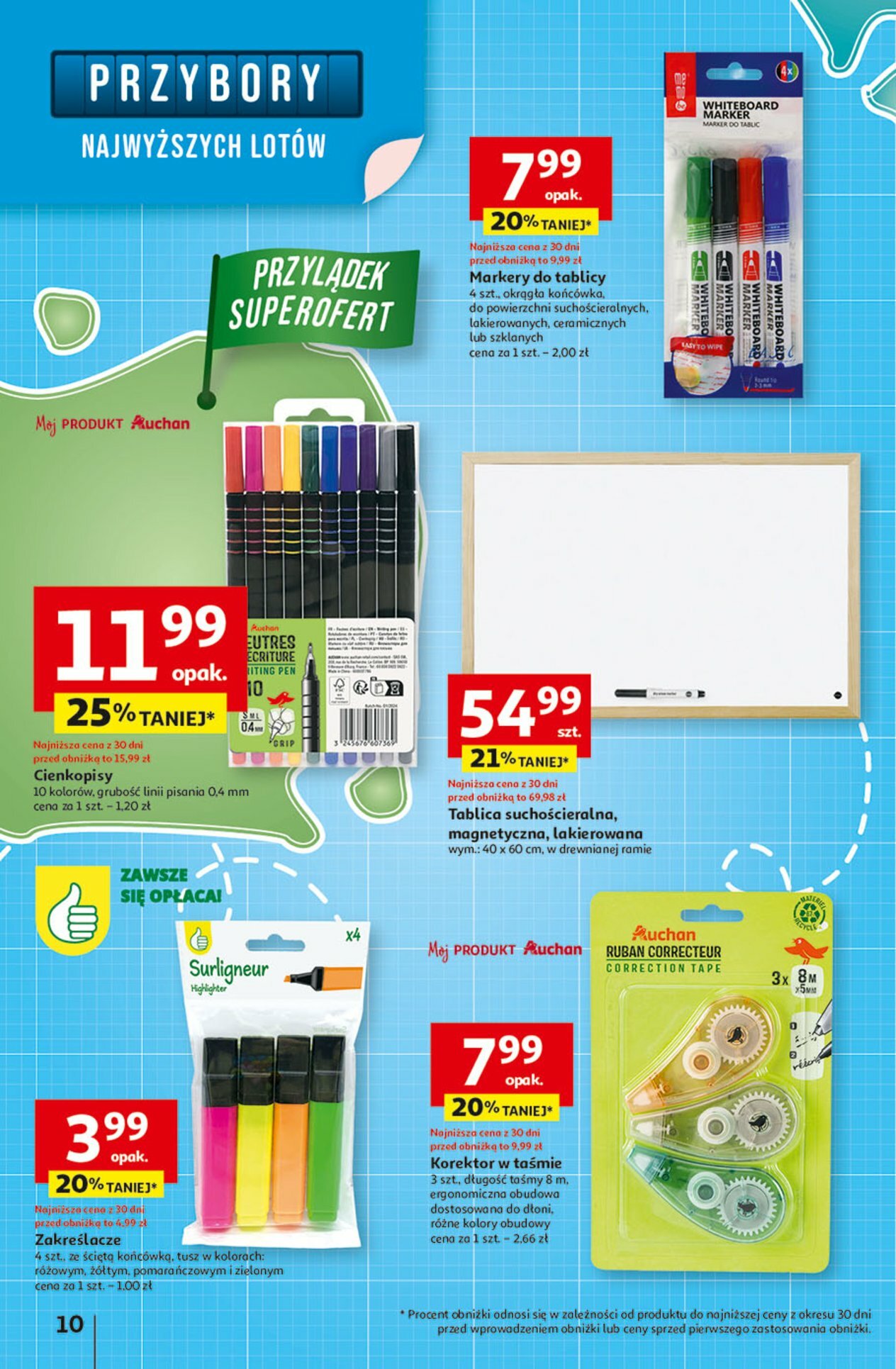 auchan - Gazetka Hipermarket Auchan - ważna od 14.08. do 20.08. - page: 10