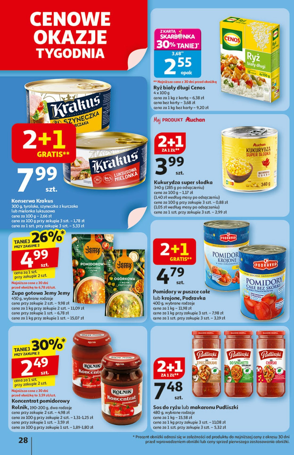 auchan - Gazetka Hipermarket Auchan - ważna od 14.08. do 20.08. - page: 28