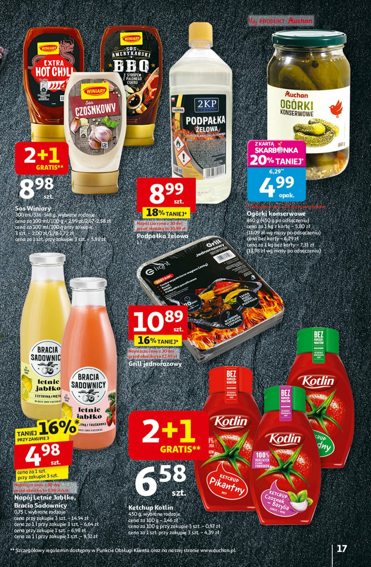 auchan - Gazetka Hipermarket Auchan - ważna od 14.08. do 20.08. - page: 17