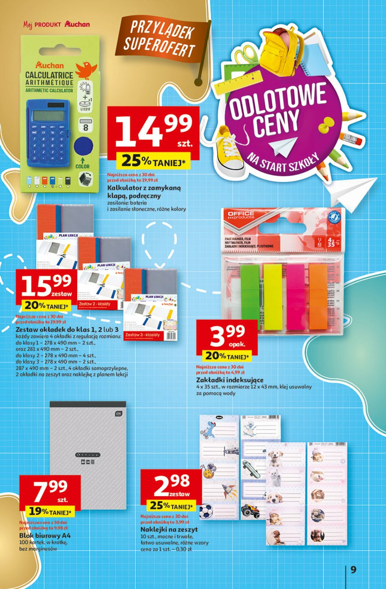 auchan - Gazetka Hipermarket Auchan - ważna od 14.08. do 20.08. - page: 9