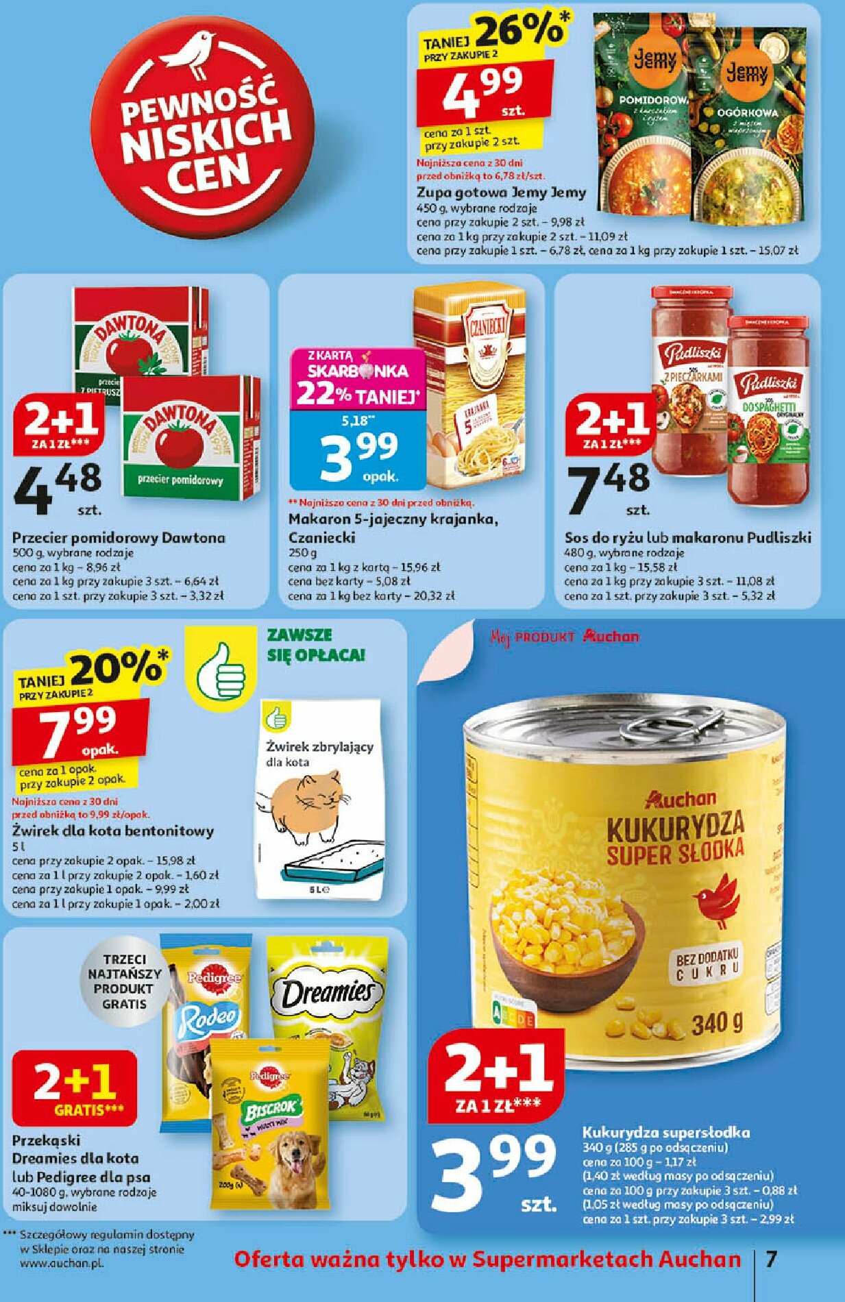 auchan - Gazetka Supermarket Auchan - ważna od 14.08. do 20.08. - page: 7