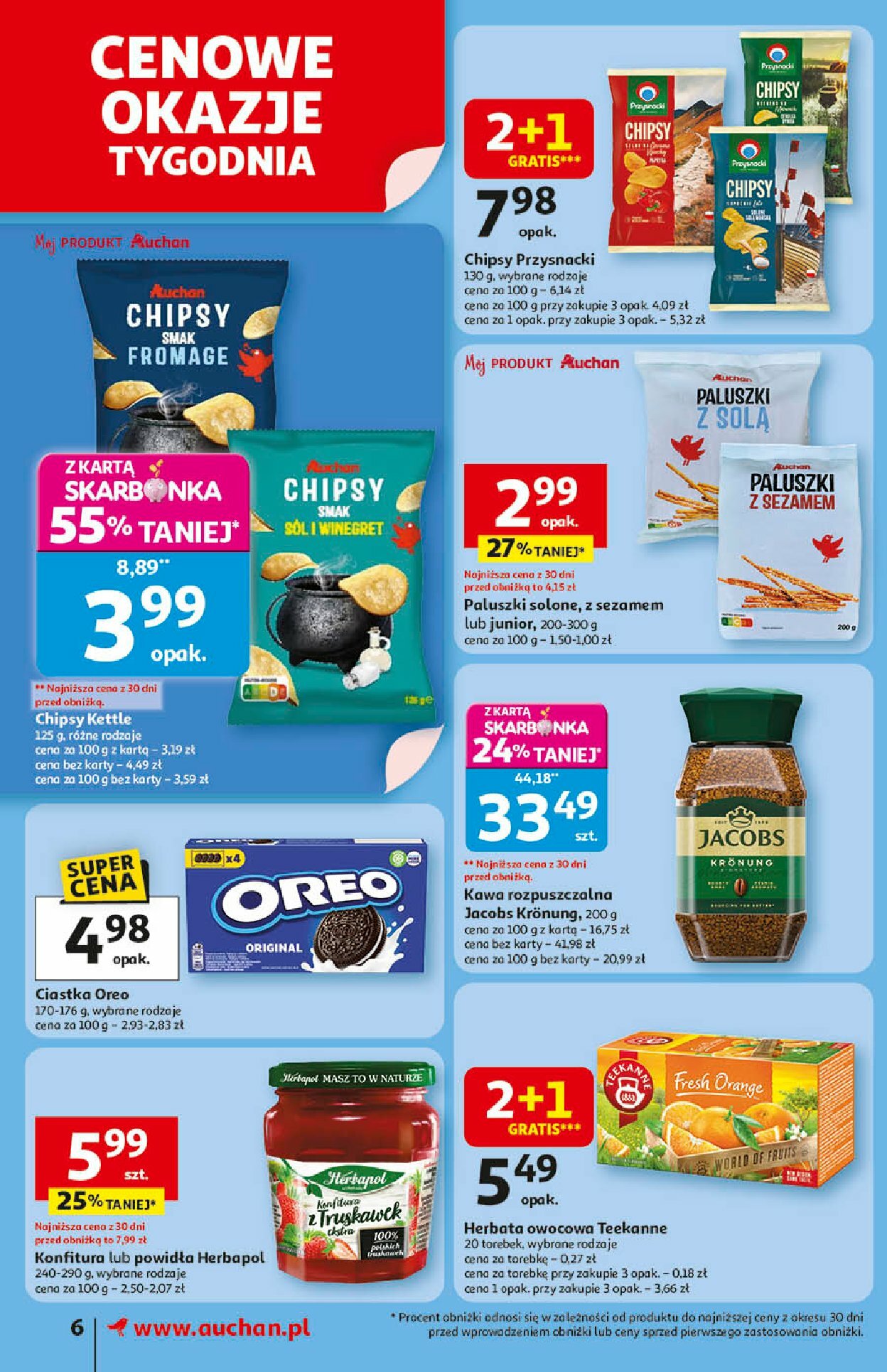 auchan - Gazetka Supermarket Auchan - ważna od 14.08. do 20.08. - page: 6