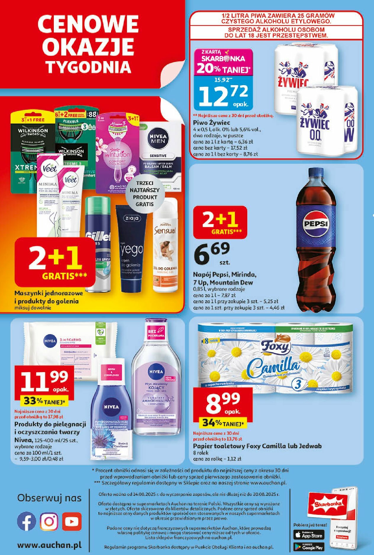 auchan - Gazetka Supermarket Auchan - ważna od 14.08. do 20.08. - page: 8