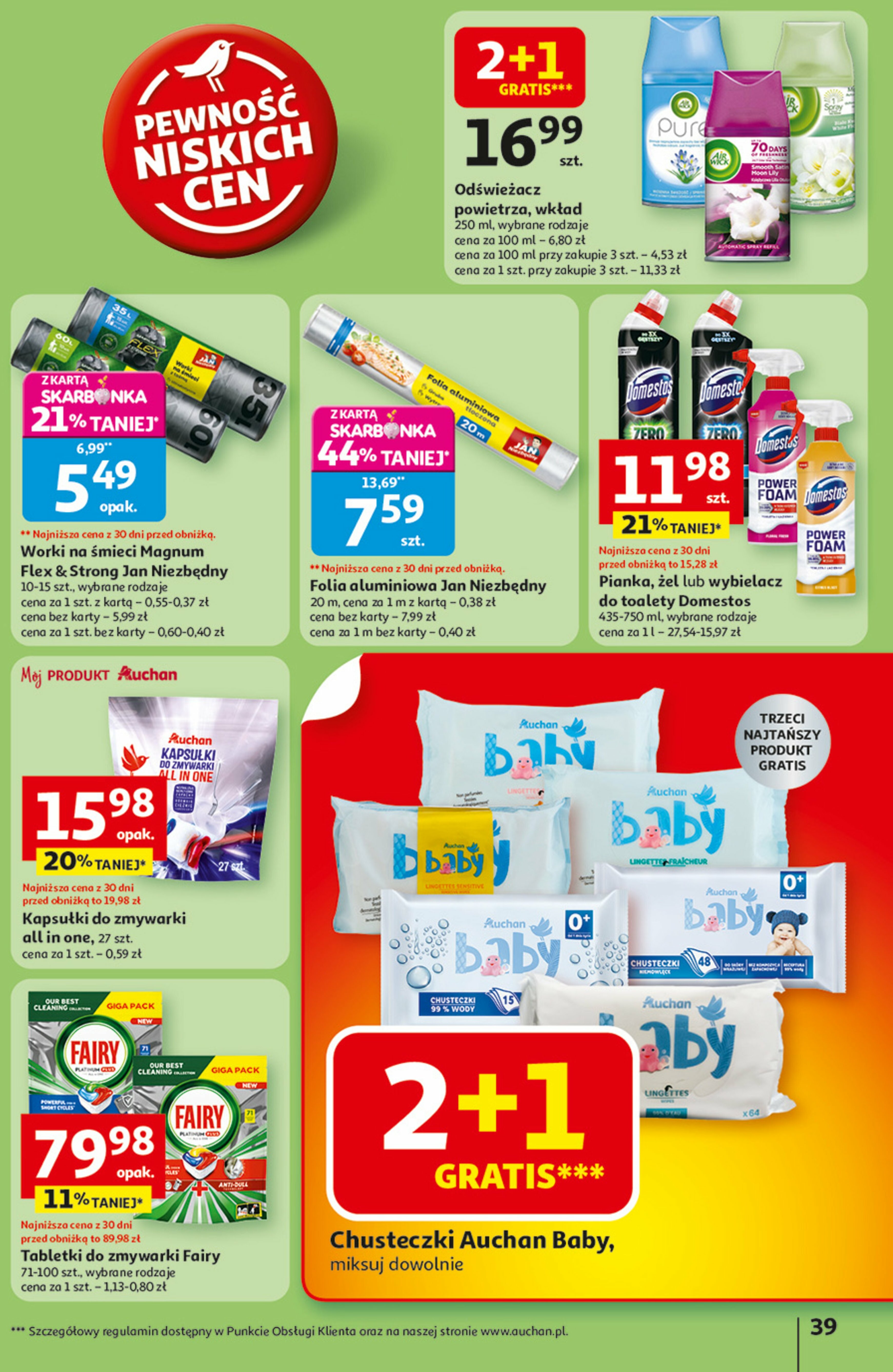 auchan - Gazetka Hipermarket Auchan - ważna od 21.08. do 27.08. - page: 39
