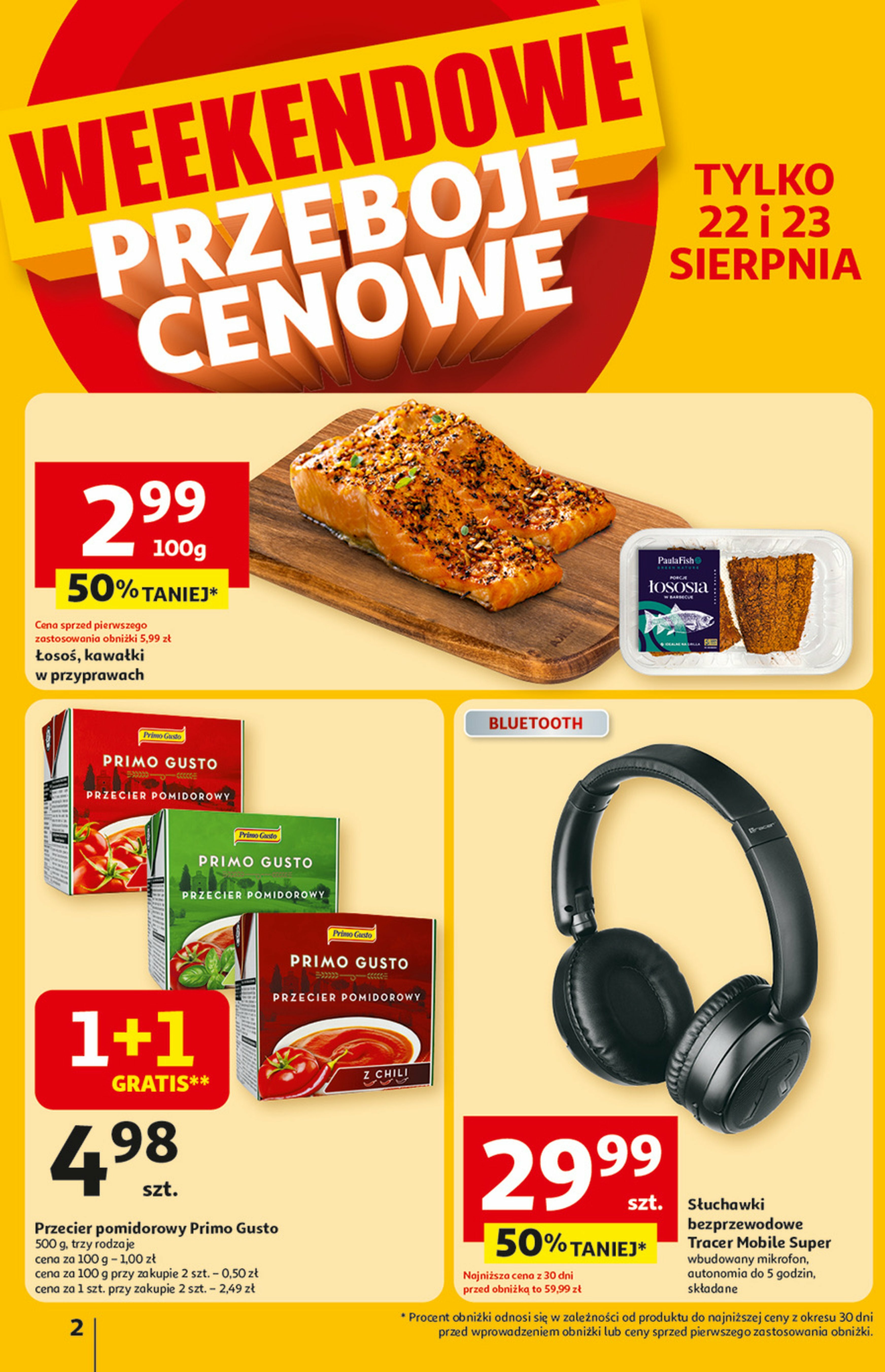 auchan - Gazetka Hipermarket Auchan - ważna od 21.08. do 27.08. - page: 2