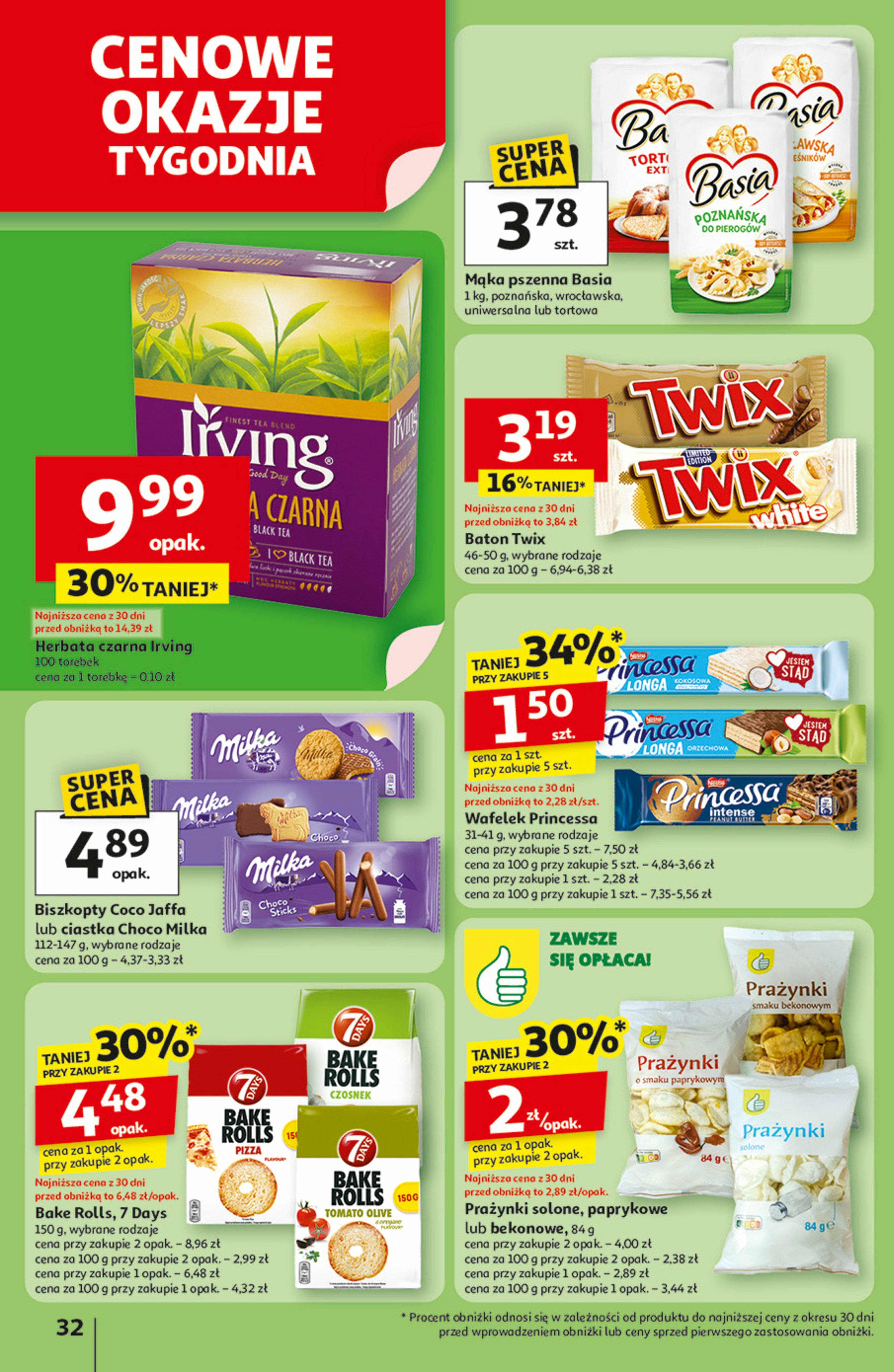 auchan - Gazetka Hipermarket Auchan - ważna od 21.08. do 27.08. - page: 32
