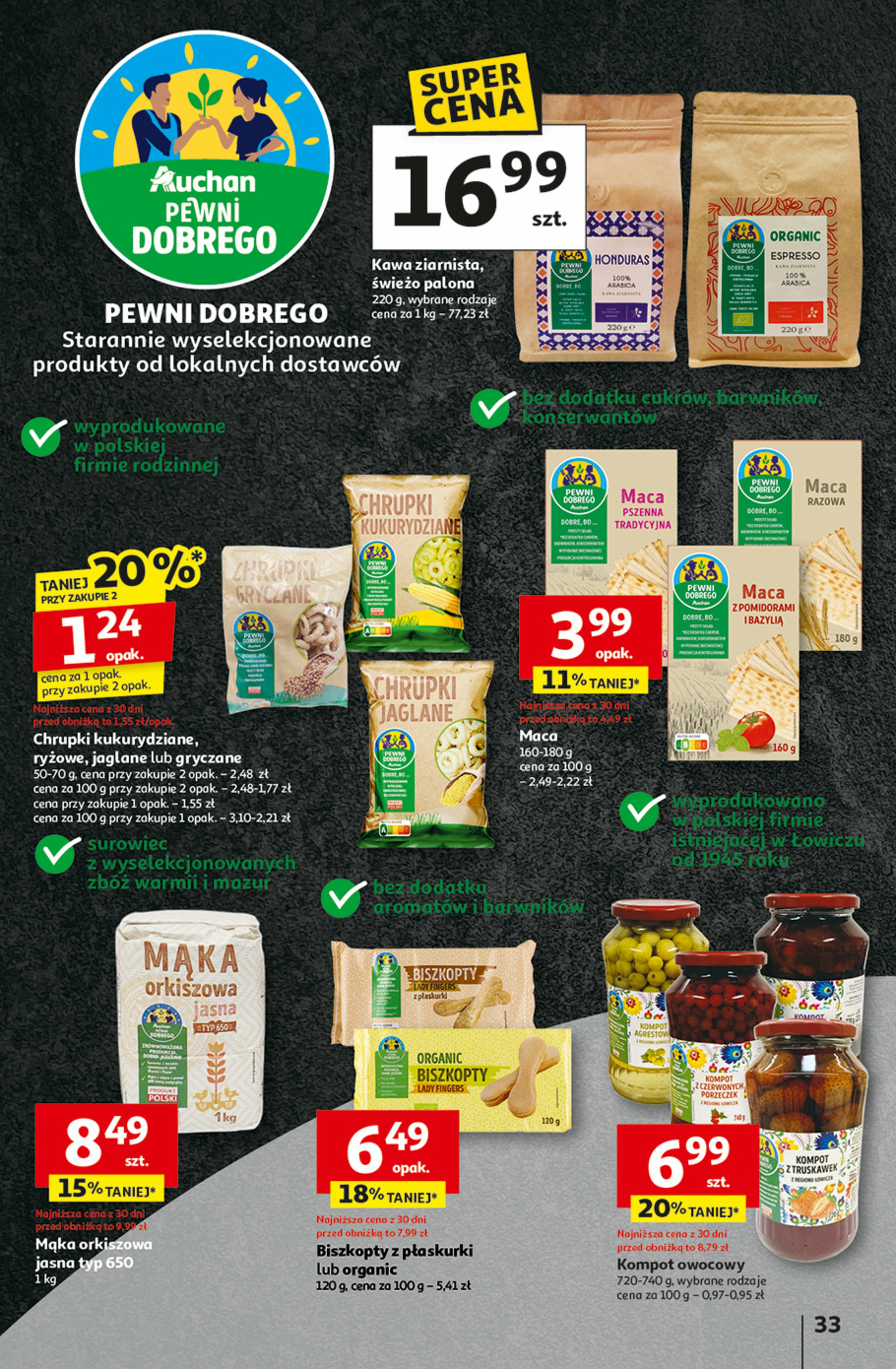 auchan - Gazetka Hipermarket Auchan - ważna od 21.08. do 27.08. - page: 33