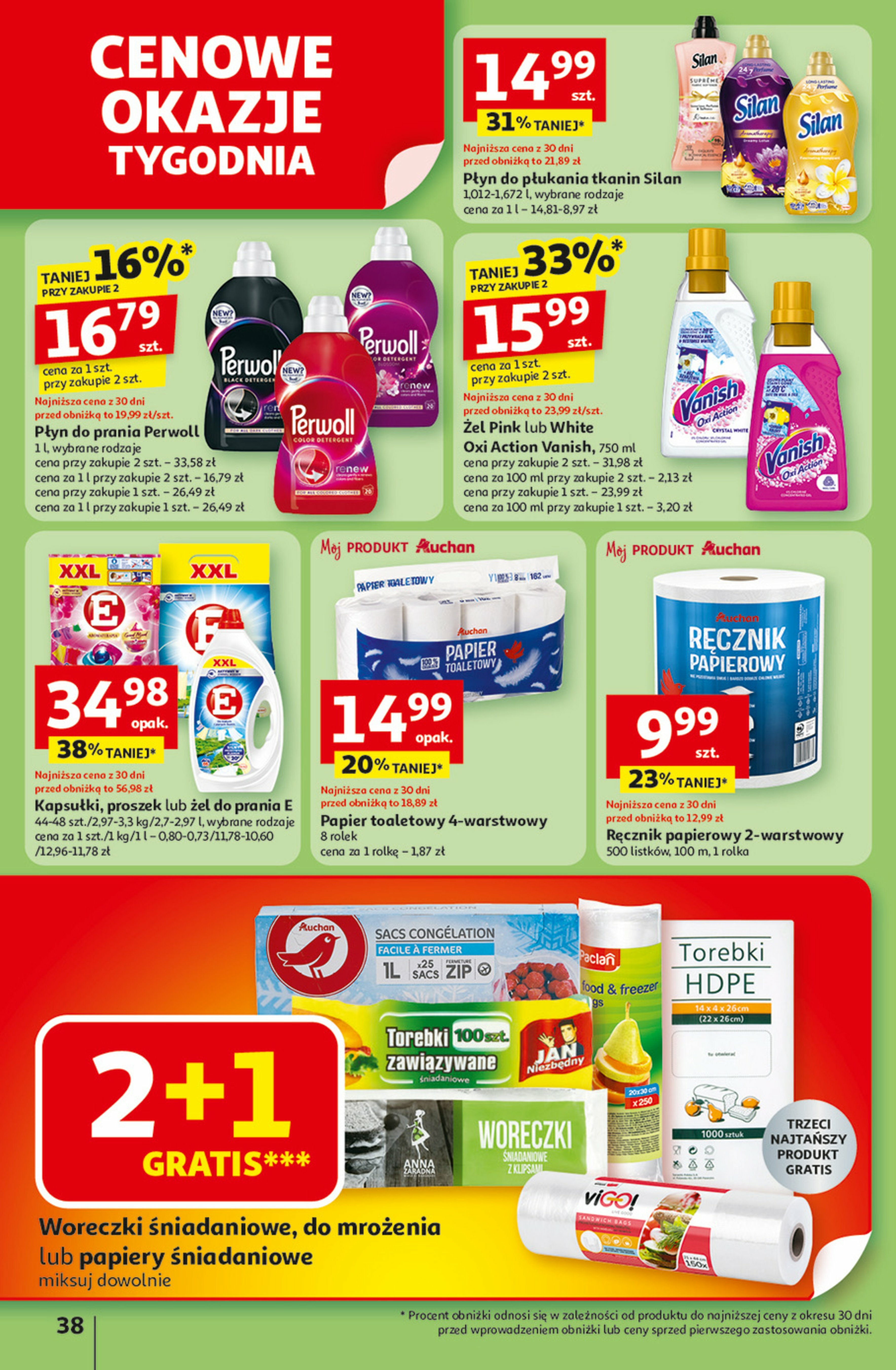 auchan - Gazetka Hipermarket Auchan - ważna od 21.08. do 27.08. - page: 38