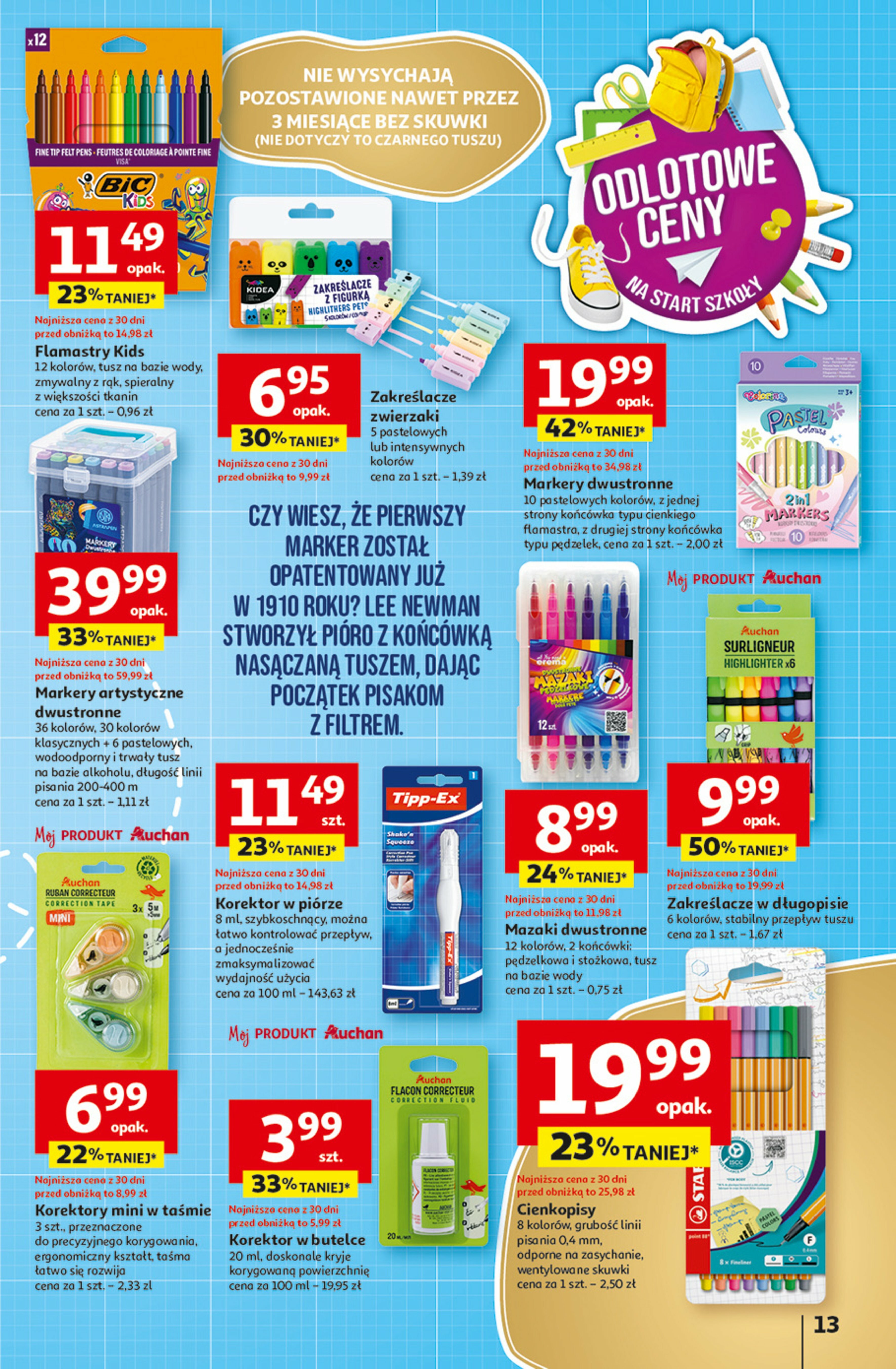 auchan - Gazetka Hipermarket Auchan - ważna od 21.08. do 27.08. - page: 13