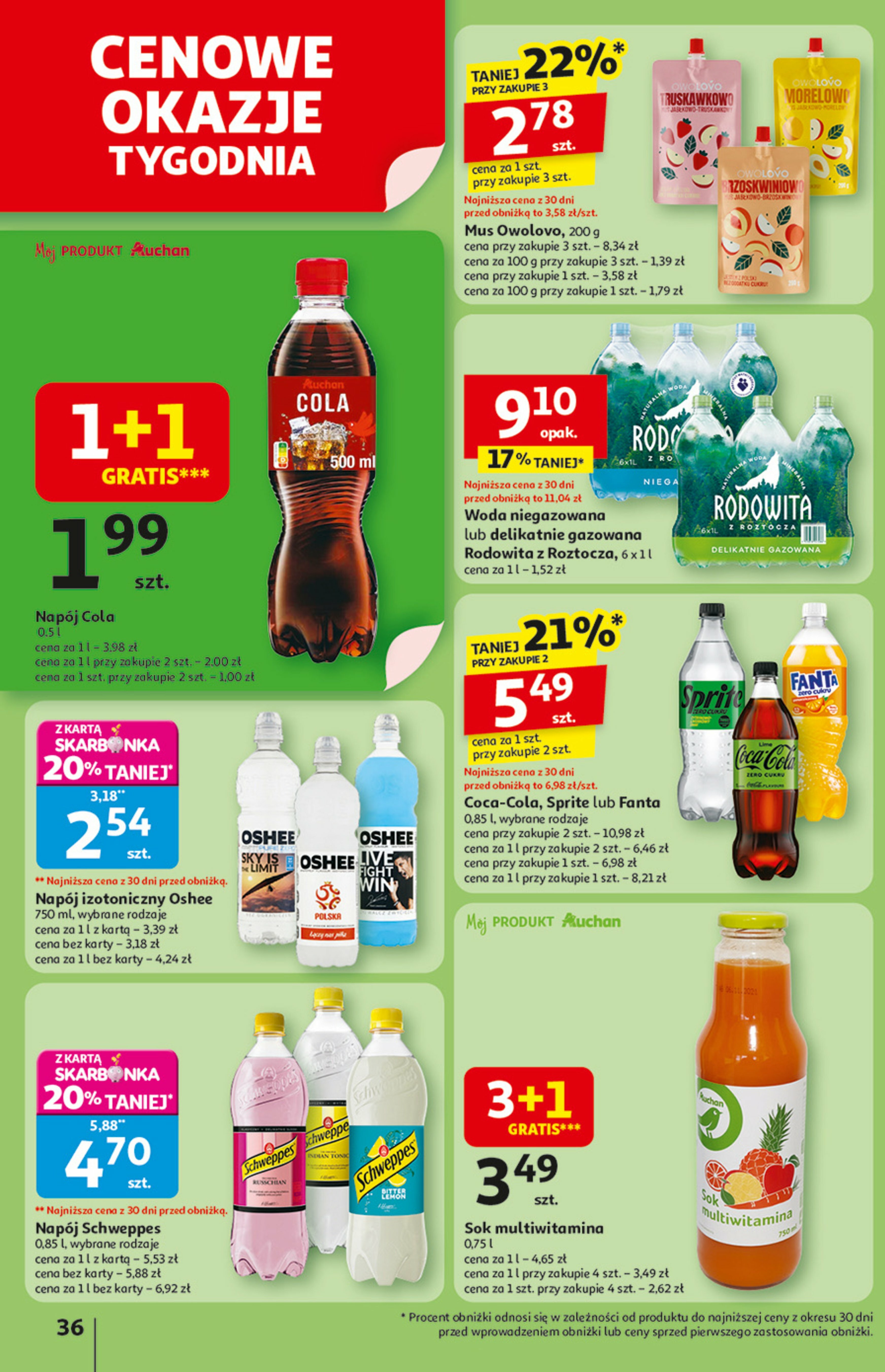 auchan - Gazetka Hipermarket Auchan - ważna od 21.08. do 27.08. - page: 36