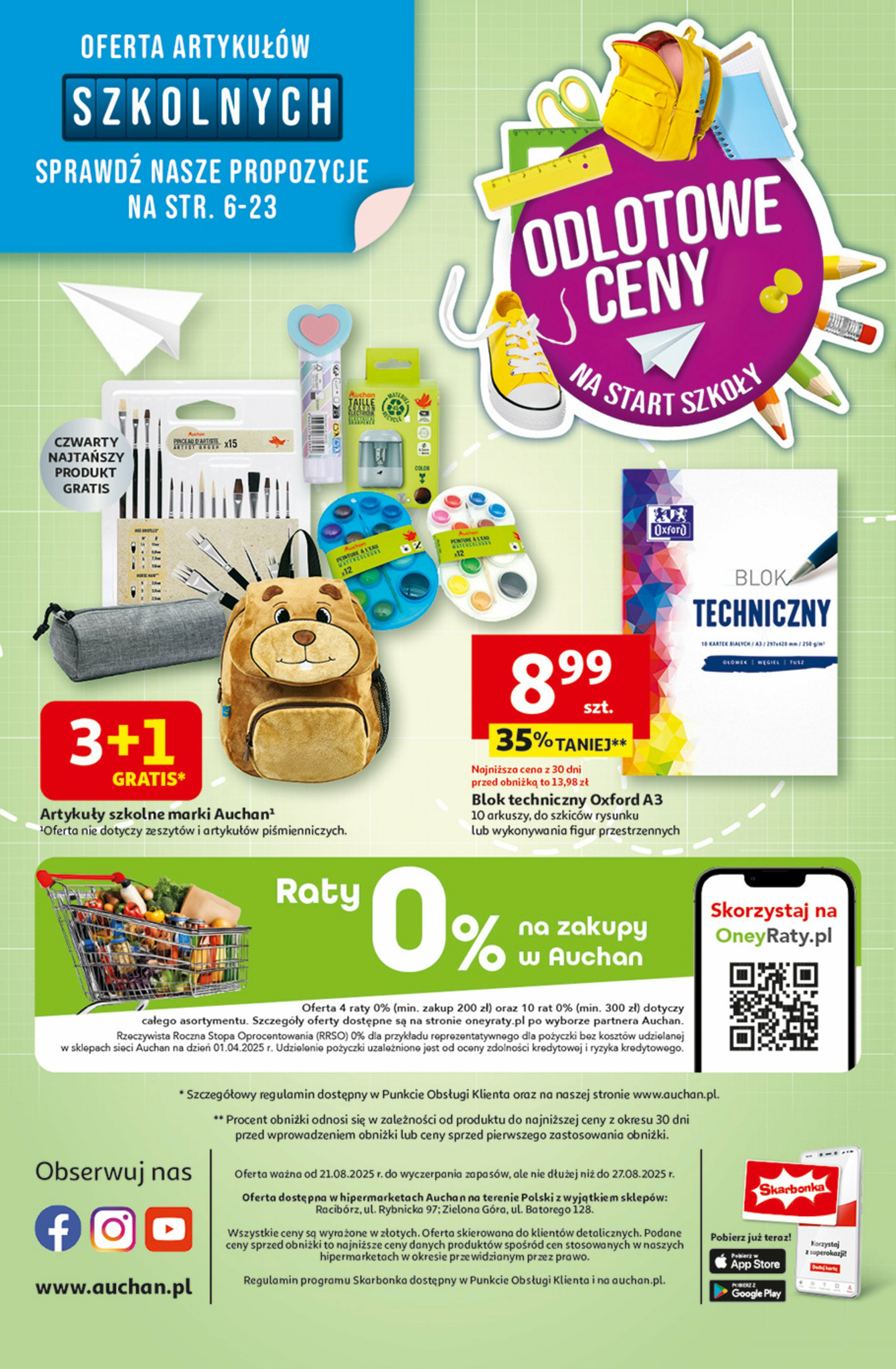 auchan - Gazetka Hipermarket Auchan - ważna od 21.08. do 27.08. - page: 45