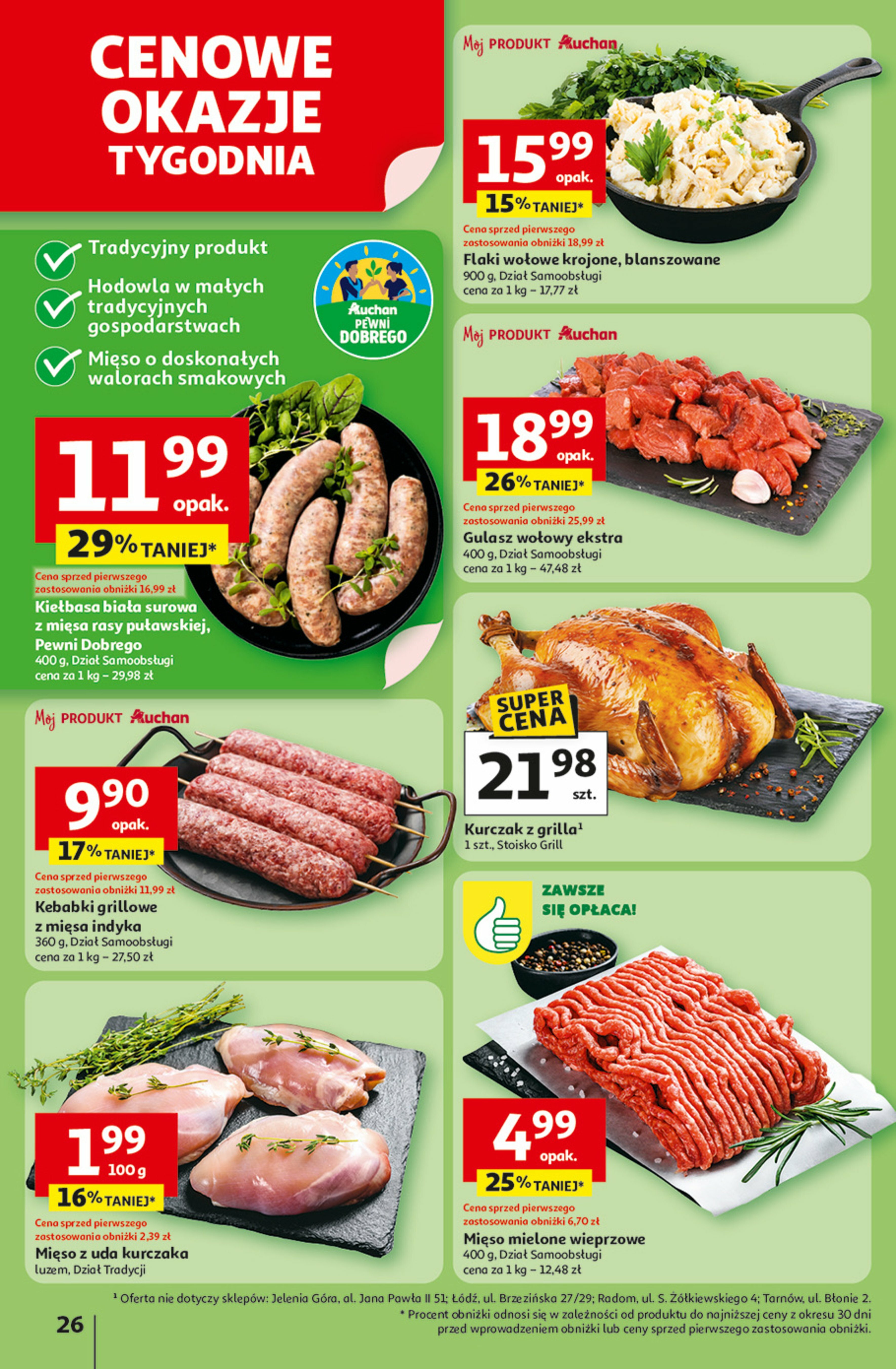 auchan - Gazetka Hipermarket Auchan - ważna od 21.08. do 27.08. - page: 26