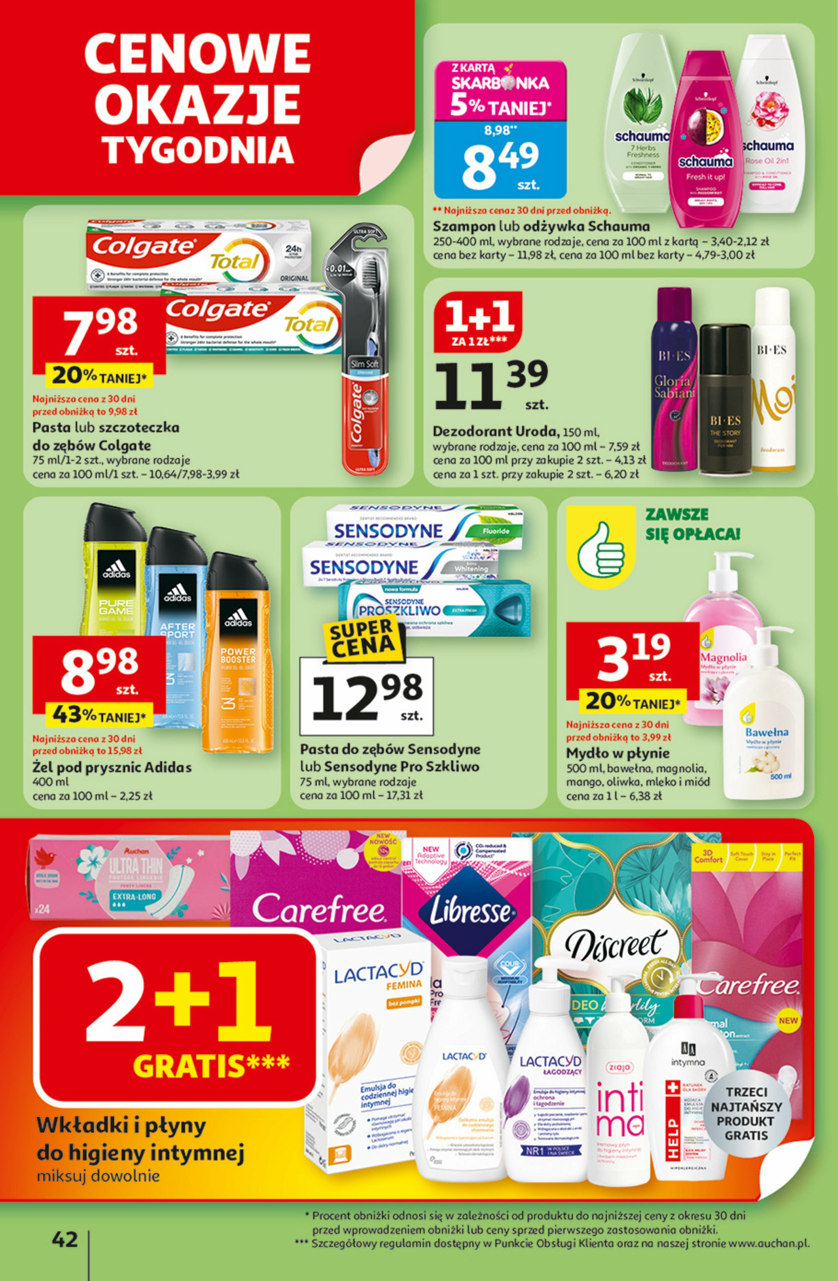 auchan - Gazetka Hipermarket Auchan - ważna od 21.08. do 27.08. - page: 42