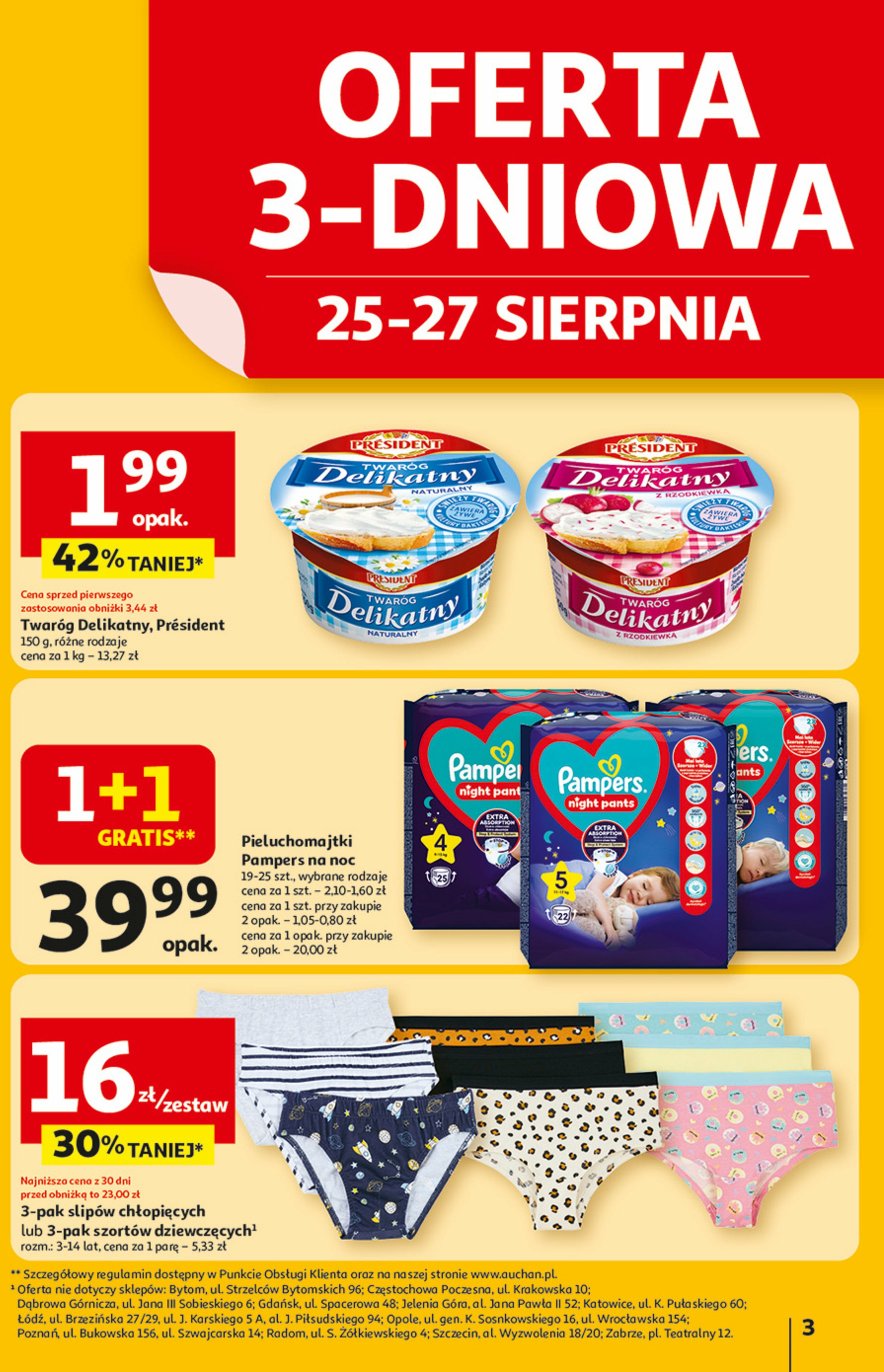 auchan - Gazetka Hipermarket Auchan - ważna od 21.08. do 27.08. - page: 3