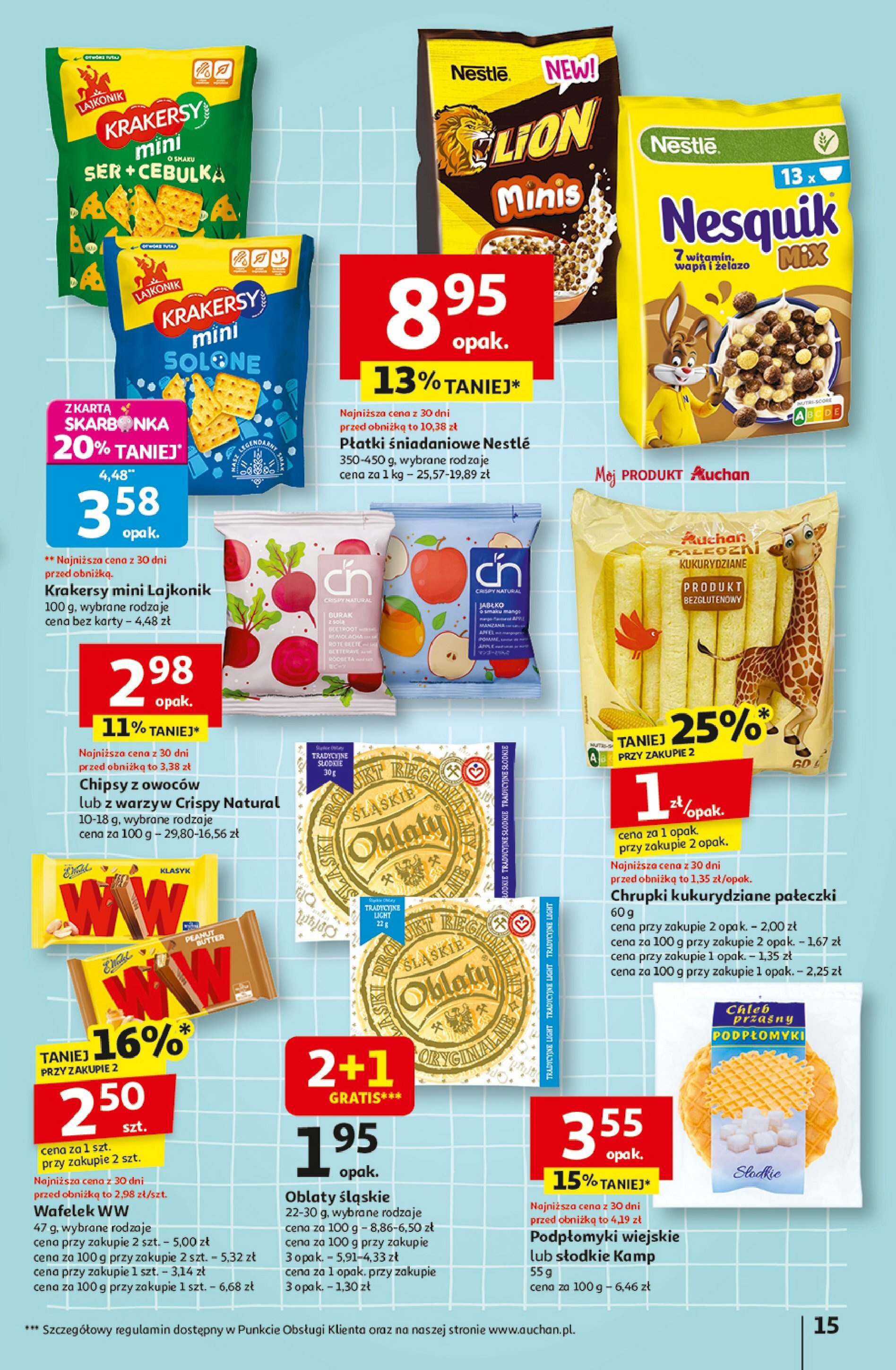 auchan - Gazetka Hipermarket Auchan - ważna od 28.08. do 03.09. - page: 15