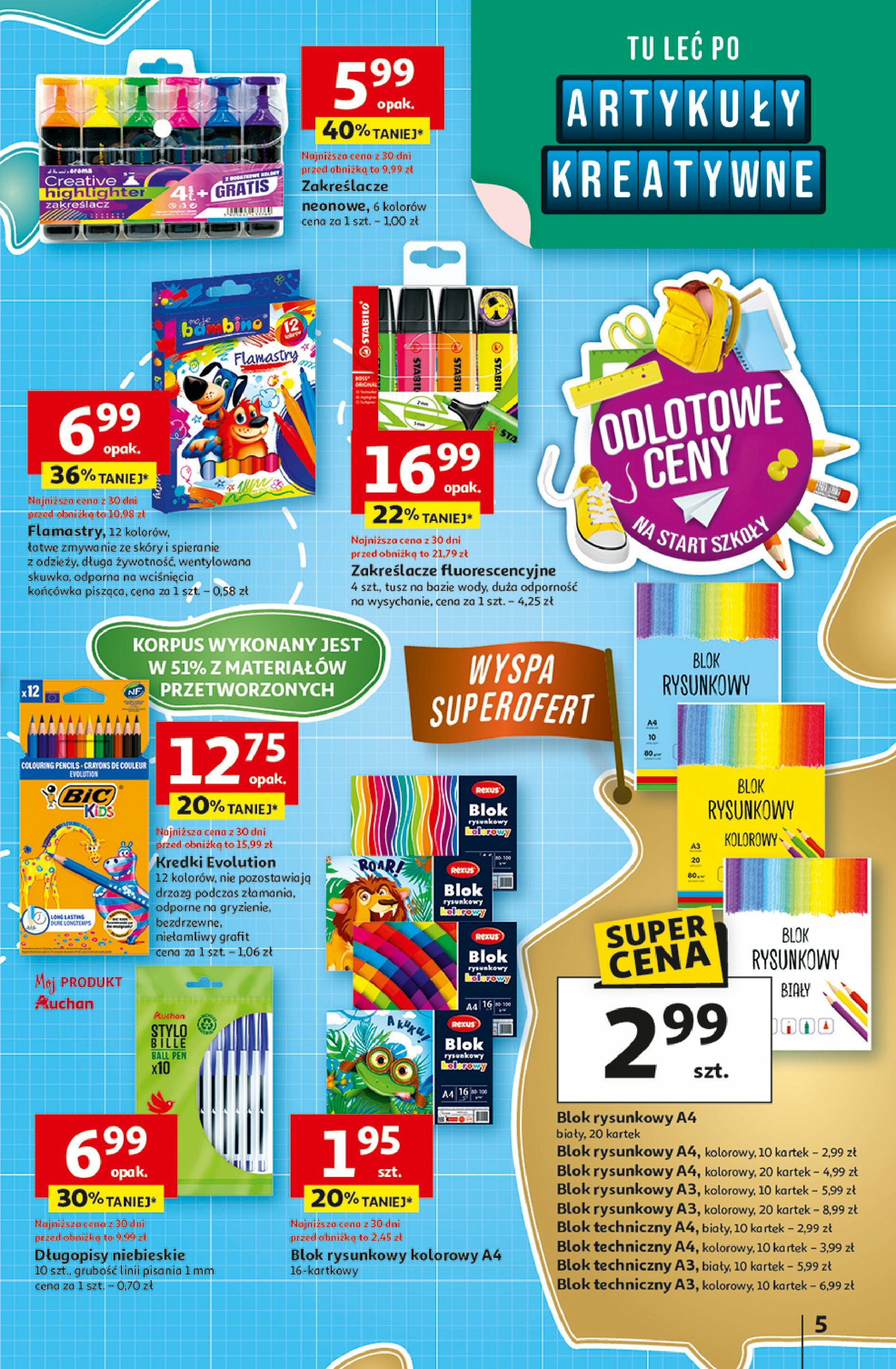 auchan - Gazetka Hipermarket Auchan - ważna od 28.08. do 03.09. - page: 5