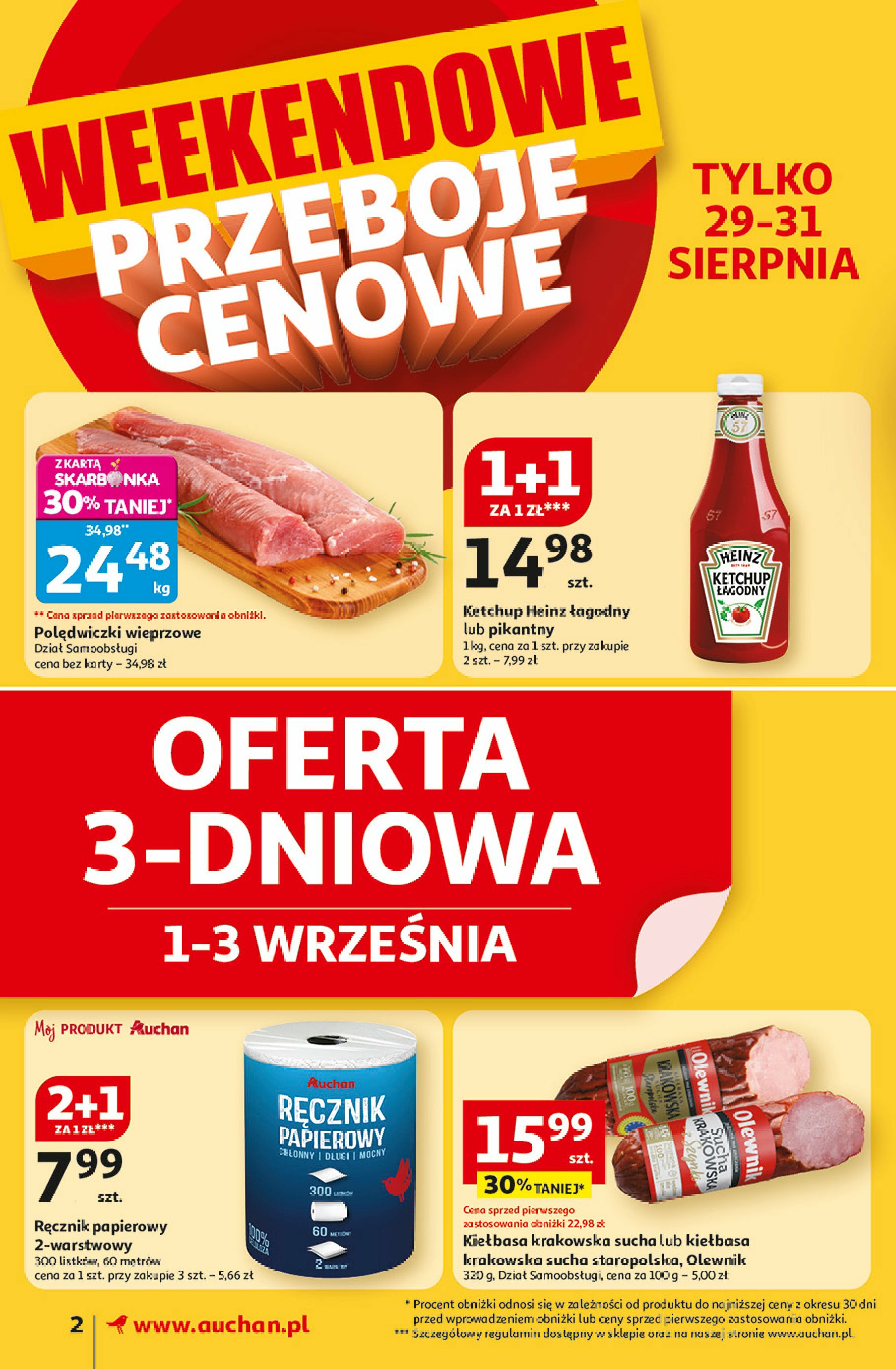 auchan - Gazetka Supermarket Auchan - ważna od 28.08. do 03.09. - page: 2