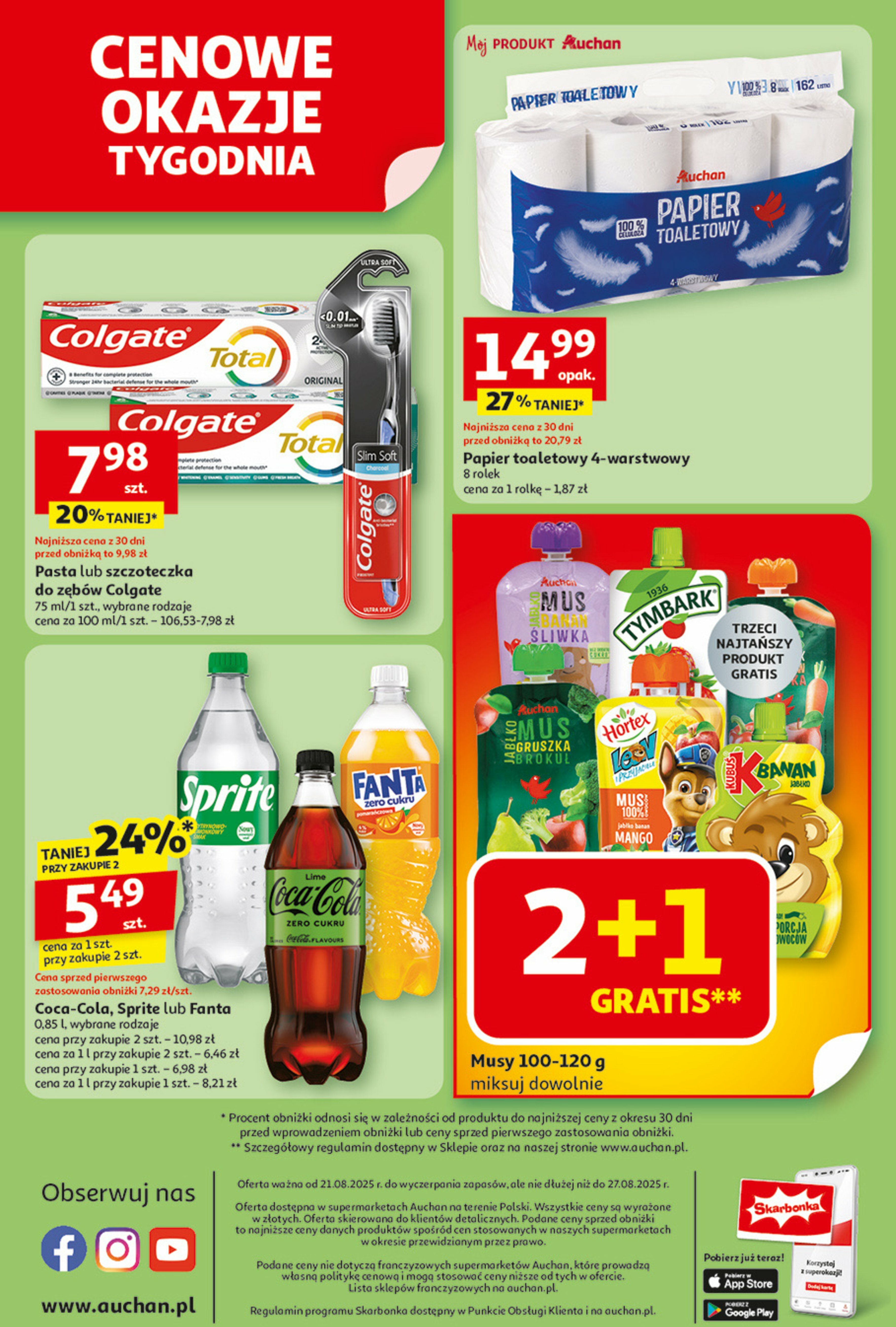 auchan - Gazetka Supermarket Auchan - ważna od 21.08. do 27.08. - page: 8