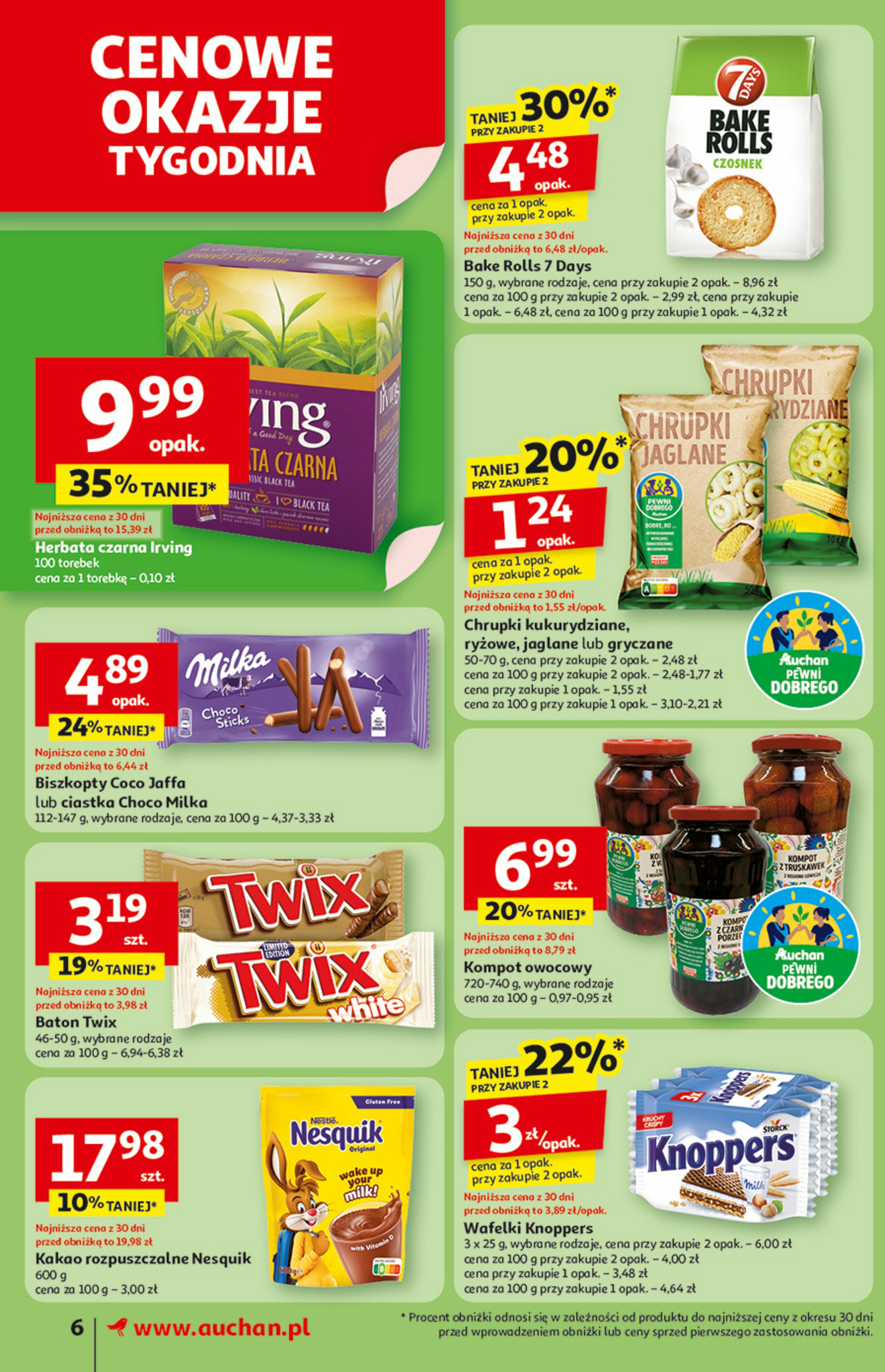 auchan - Gazetka Supermarket Auchan - ważna od 21.08. do 27.08. - page: 6