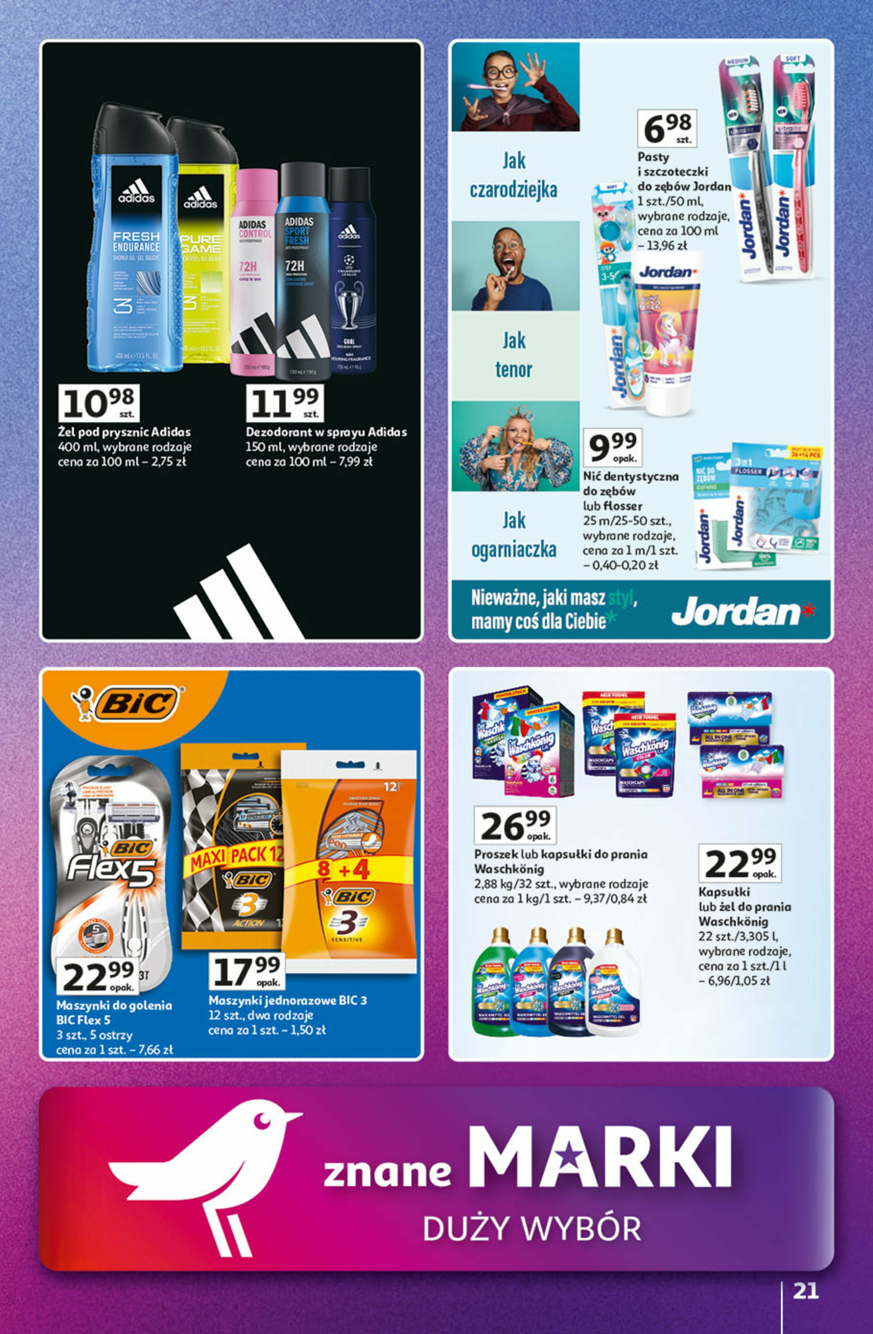 auchan - Gazetka Hipermarket Auchan - Znane marki duży wybór - ważna od 04.09. do 10.09. - page: 21 auchan - Gazetka Hipermarket Auchan - Znane marki duży wybór - ważna od 04.09. do 10.09. - page: 21