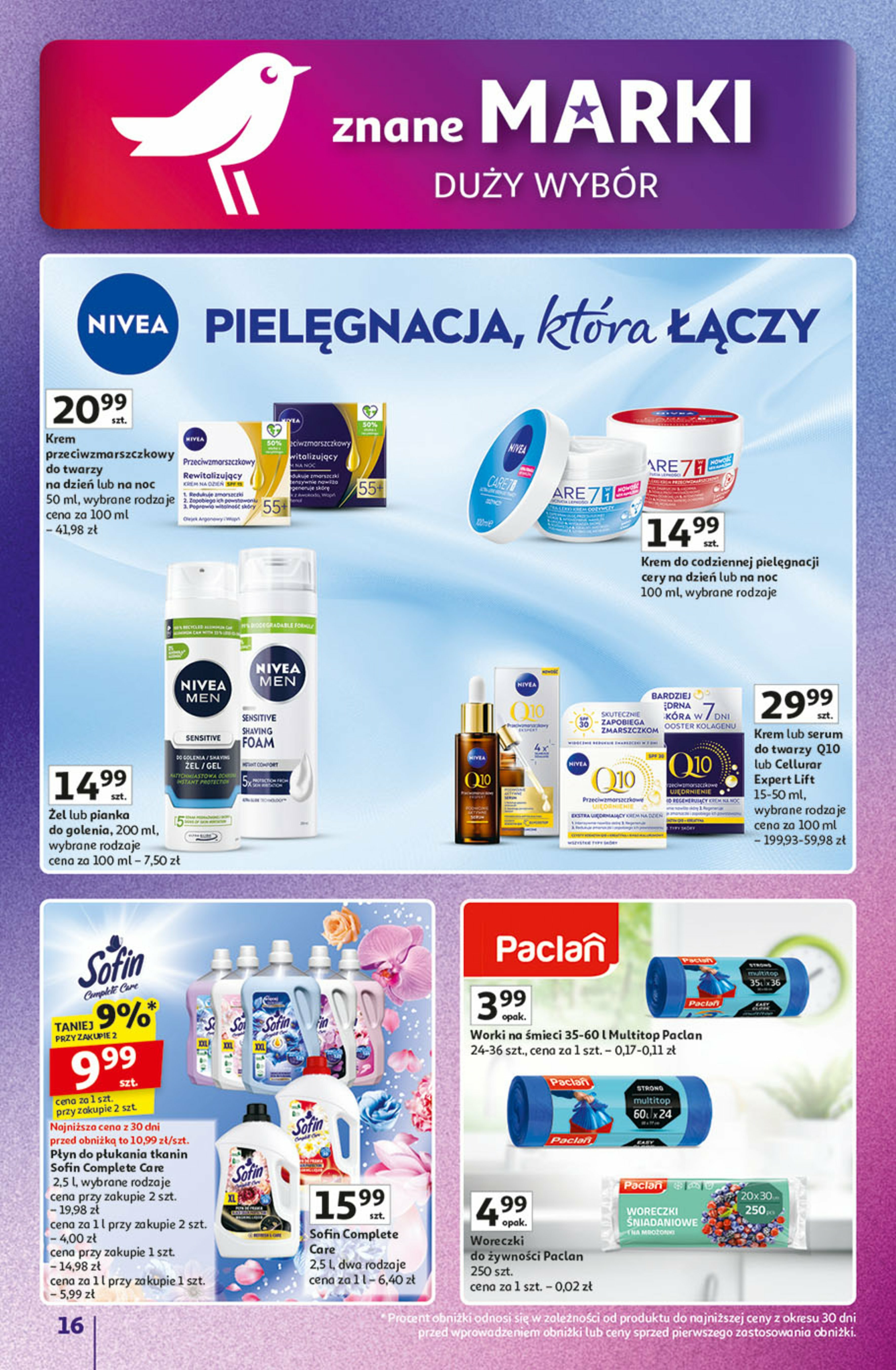 auchan - Gazetka Hipermarket Auchan - Znane marki duży wybór - ważna od 04.09. do 10.09. - page: 16 auchan - Gazetka Hipermarket Auchan - Znane marki duży wybór - ważna od 04.09. do 10.09. - page: 16