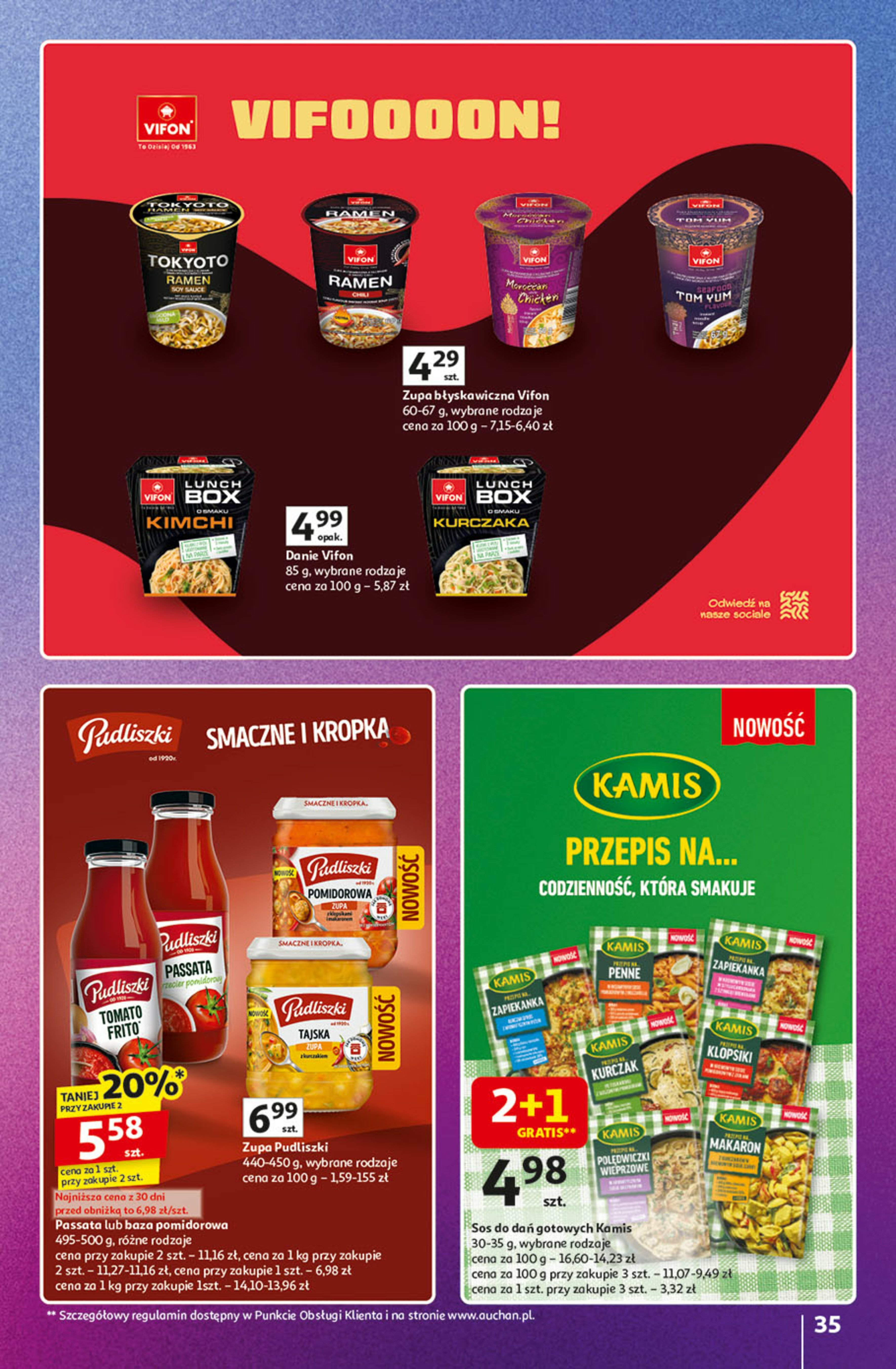 auchan - Gazetka Hipermarket Auchan - Znane marki duży wybór - ważna od 04.09. do 10.09. - page: 35 auchan - Gazetka Hipermarket Auchan - Znane marki duży wybór - ważna od 04.09. do 10.09. - page: 35