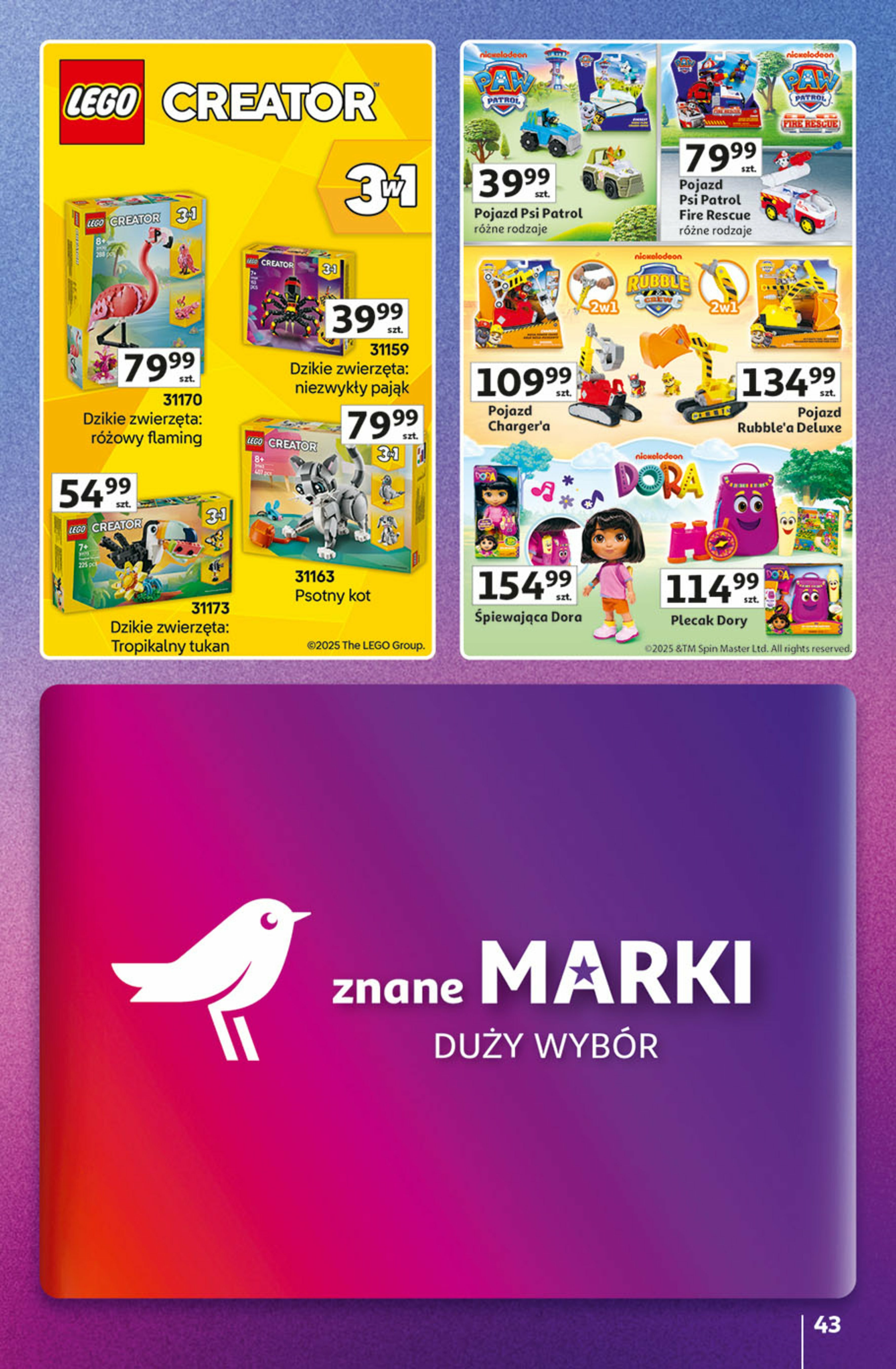 auchan - Gazetka Hipermarket Auchan - Znane marki duży wybór - ważna od 04.09. do 10.09. - page: 43 auchan - Gazetka Hipermarket Auchan - Znane marki duży wybór - ważna od 04.09. do 10.09. - page: 43