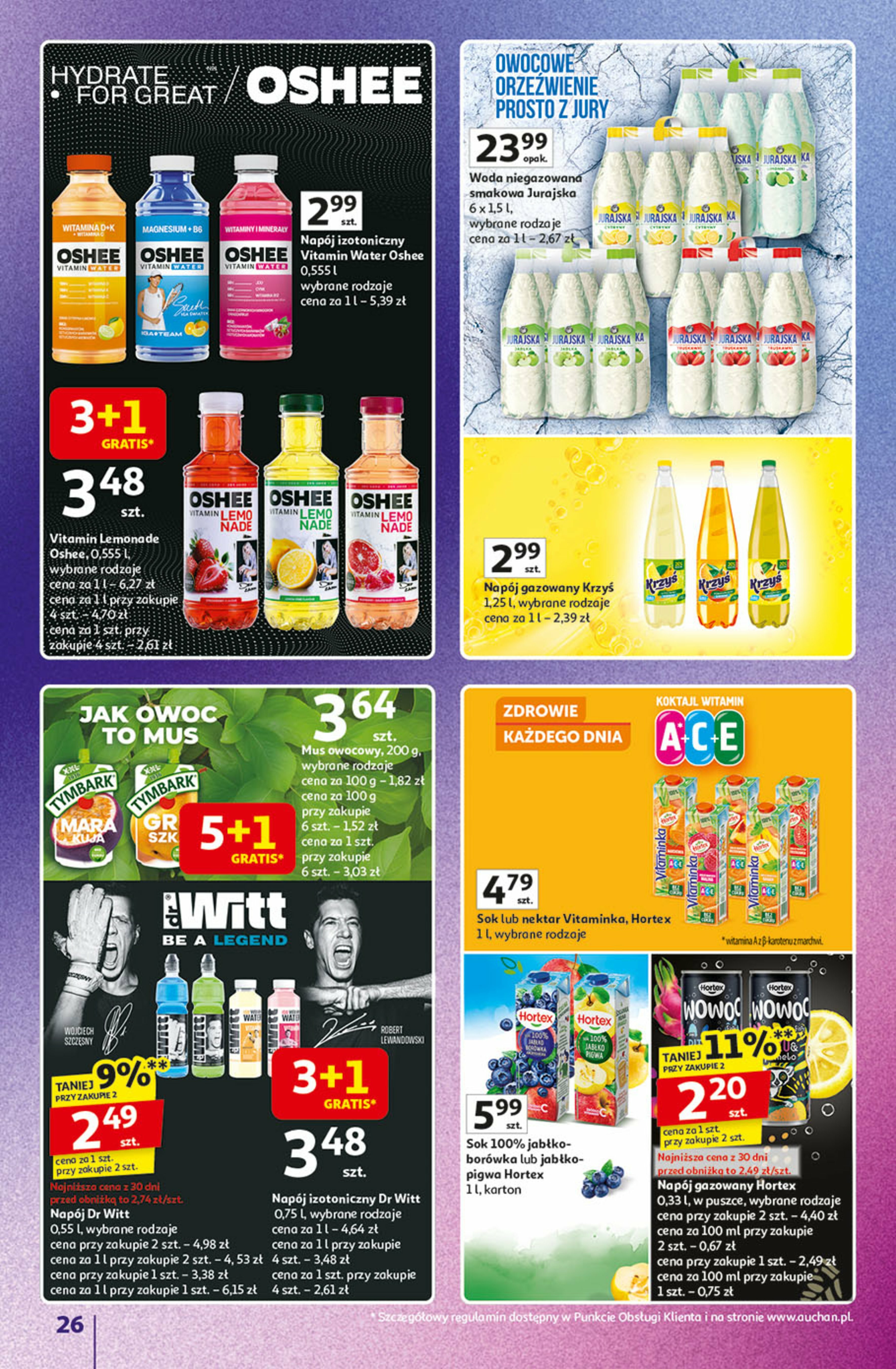 auchan - Gazetka Hipermarket Auchan - Znane marki duży wybór - ważna od 04.09. do 10.09. - page: 26 auchan - Gazetka Hipermarket Auchan - Znane marki duży wybór - ważna od 04.09. do 10.09. - page: 26