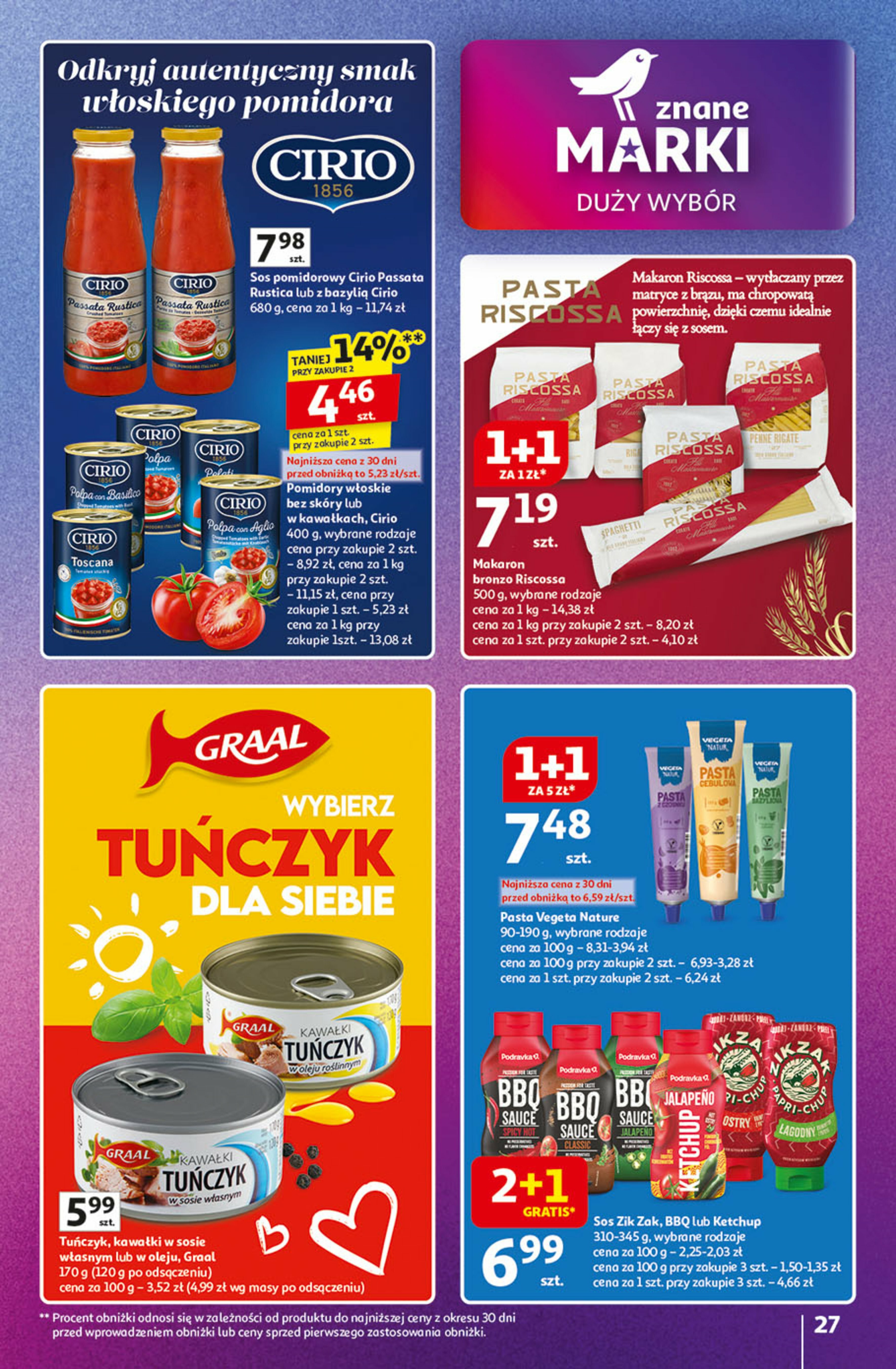 auchan - Gazetka Hipermarket Auchan - Znane marki duży wybór - ważna od 04.09. do 10.09. - page: 27 auchan - Gazetka Hipermarket Auchan - Znane marki duży wybór - ważna od 04.09. do 10.09. - page: 27