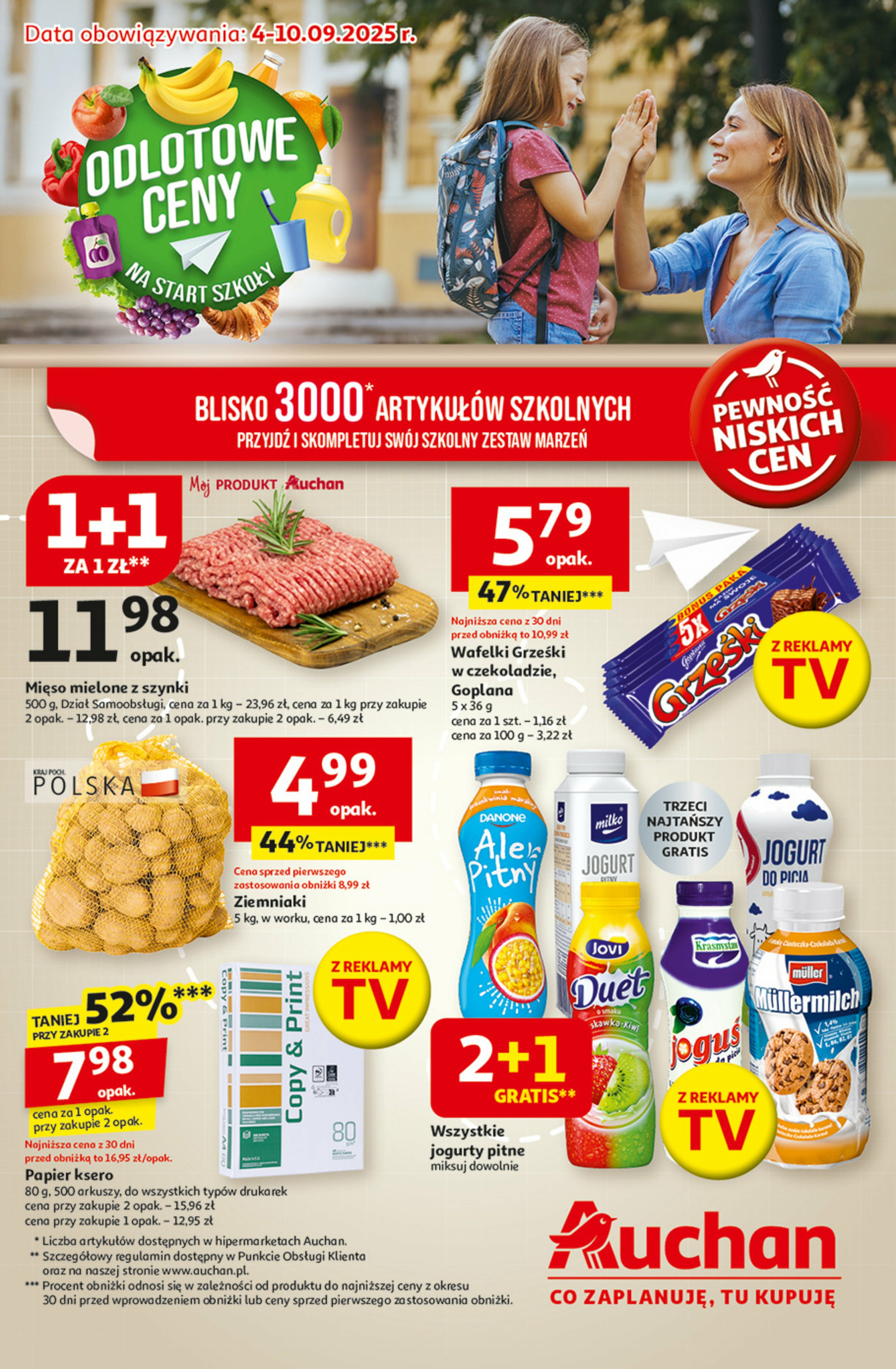 auchan - Gazetka Hipermarket Auchan - ważna od 04.09. do 10.09.