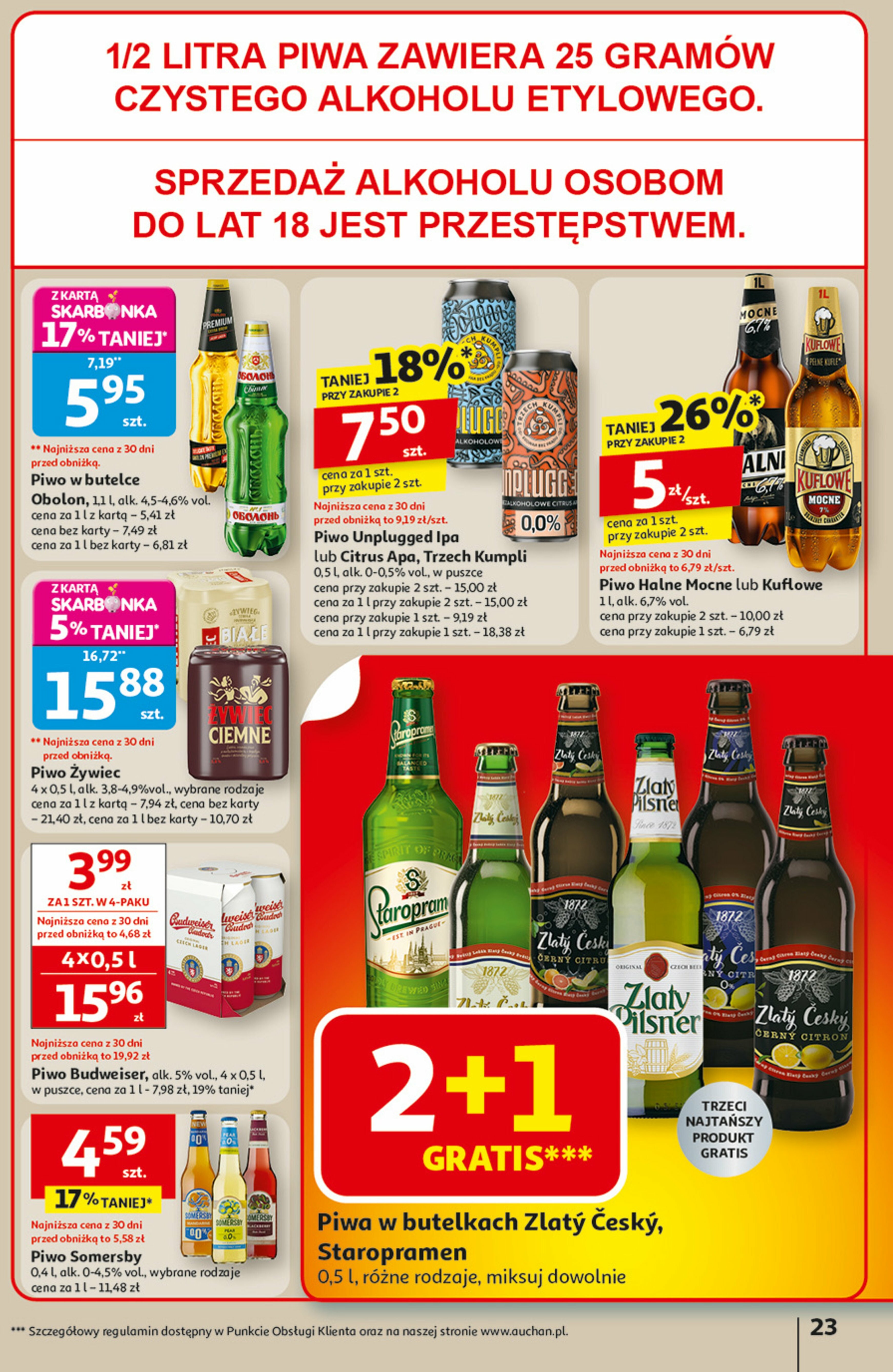 auchan - Gazetka Hipermarket Auchan - ważna od 04.09. do 10.09. - page: 23