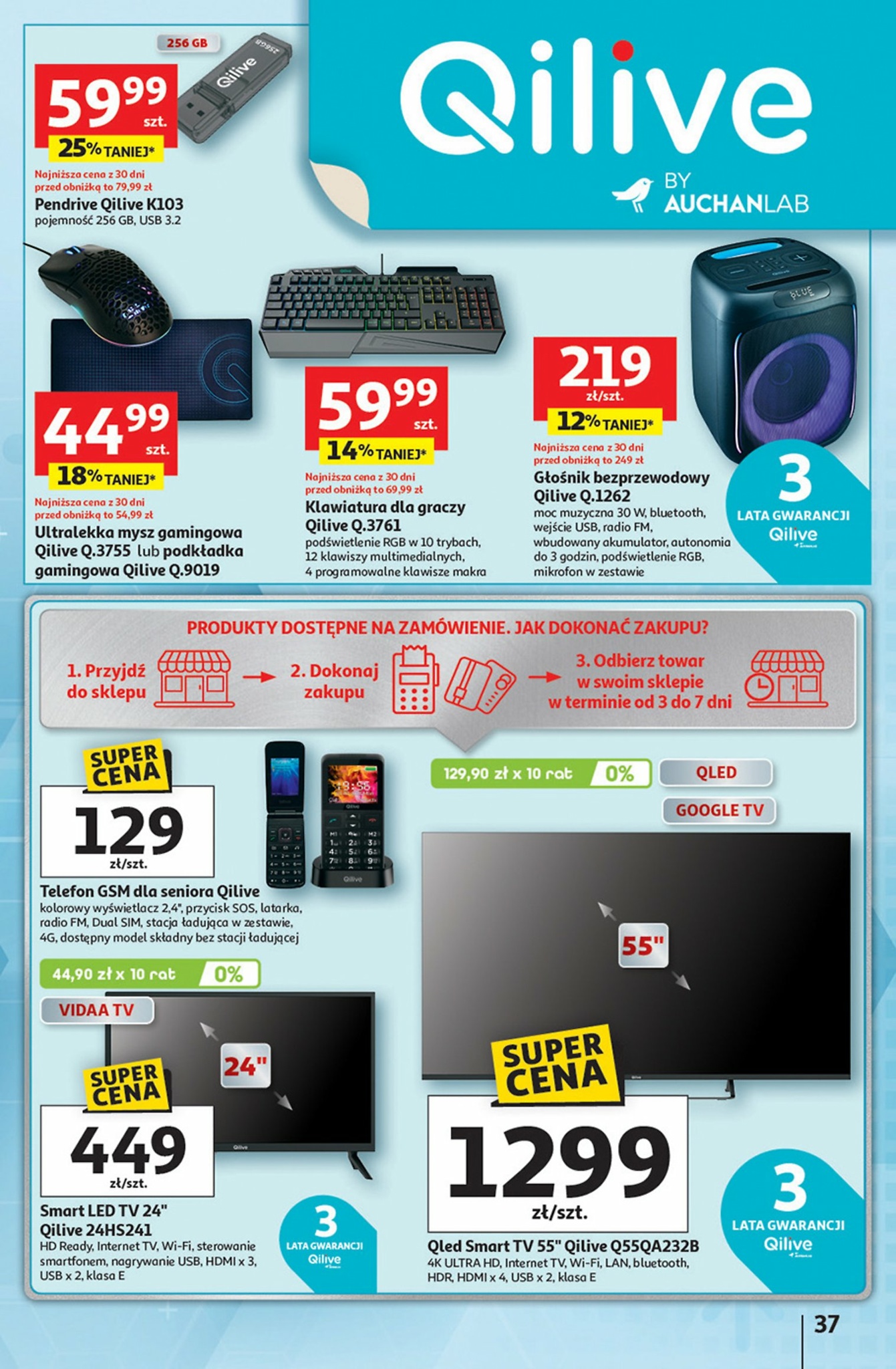 auchan - Gazetka Hipermarket Auchan - ważna od 11.09. do 17.09. - page: 37