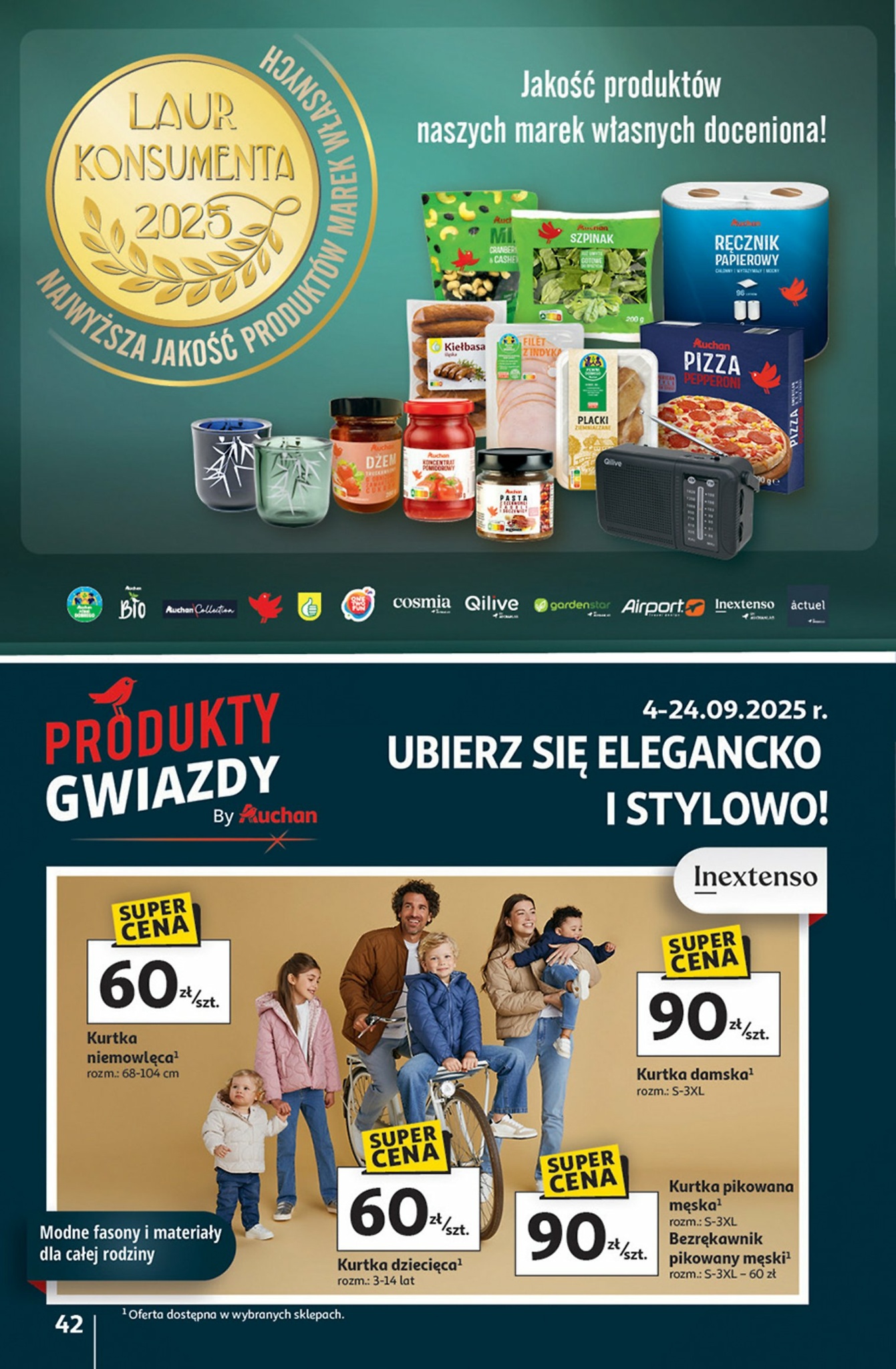 auchan - Gazetka Hipermarket Auchan - ważna od 11.09. do 17.09. - page: 42