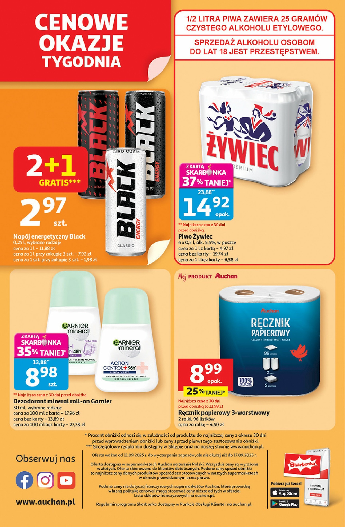 auchan - Gazetka Supermarket Auchan - ważna od 11.09. do 17.09. - page: 8
